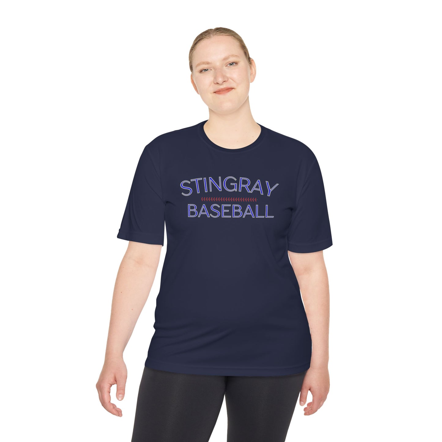 STINGRAY BASEBALL Unisex Moisture Wicking Tee