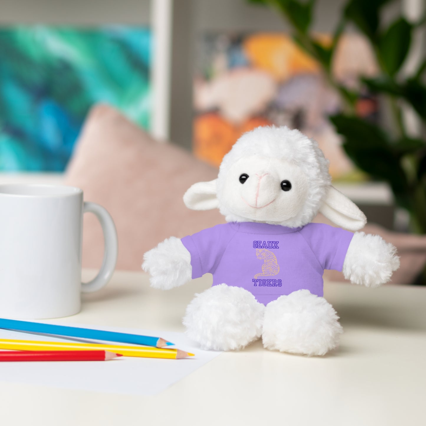 LSU Stuffed Toy — College Spirit Stuffed Animal