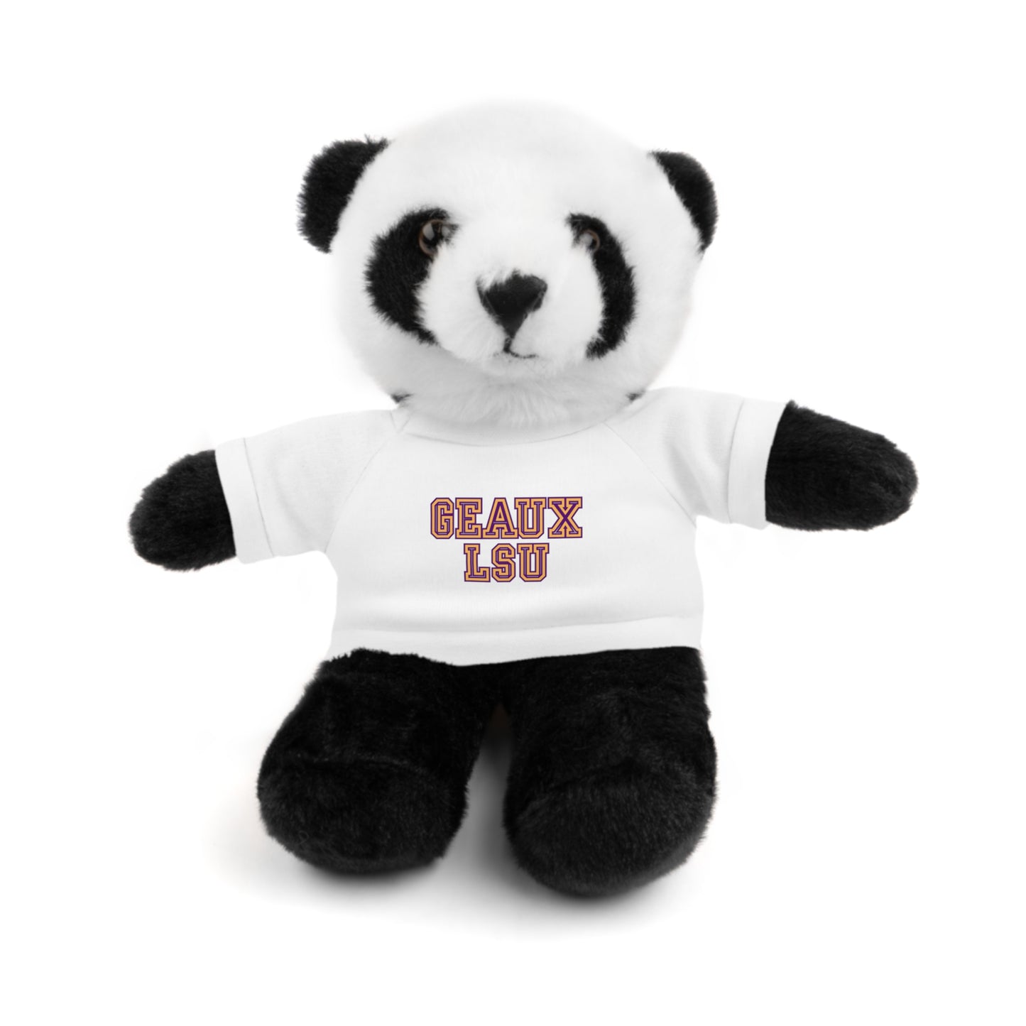 LSU Stuffed Animals with Tee