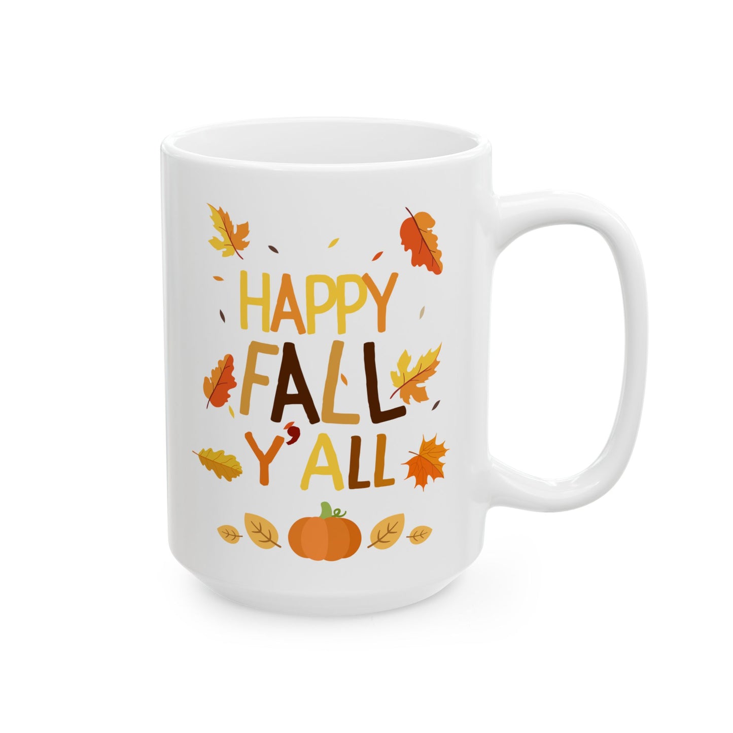Happy Fall Y'all Mug