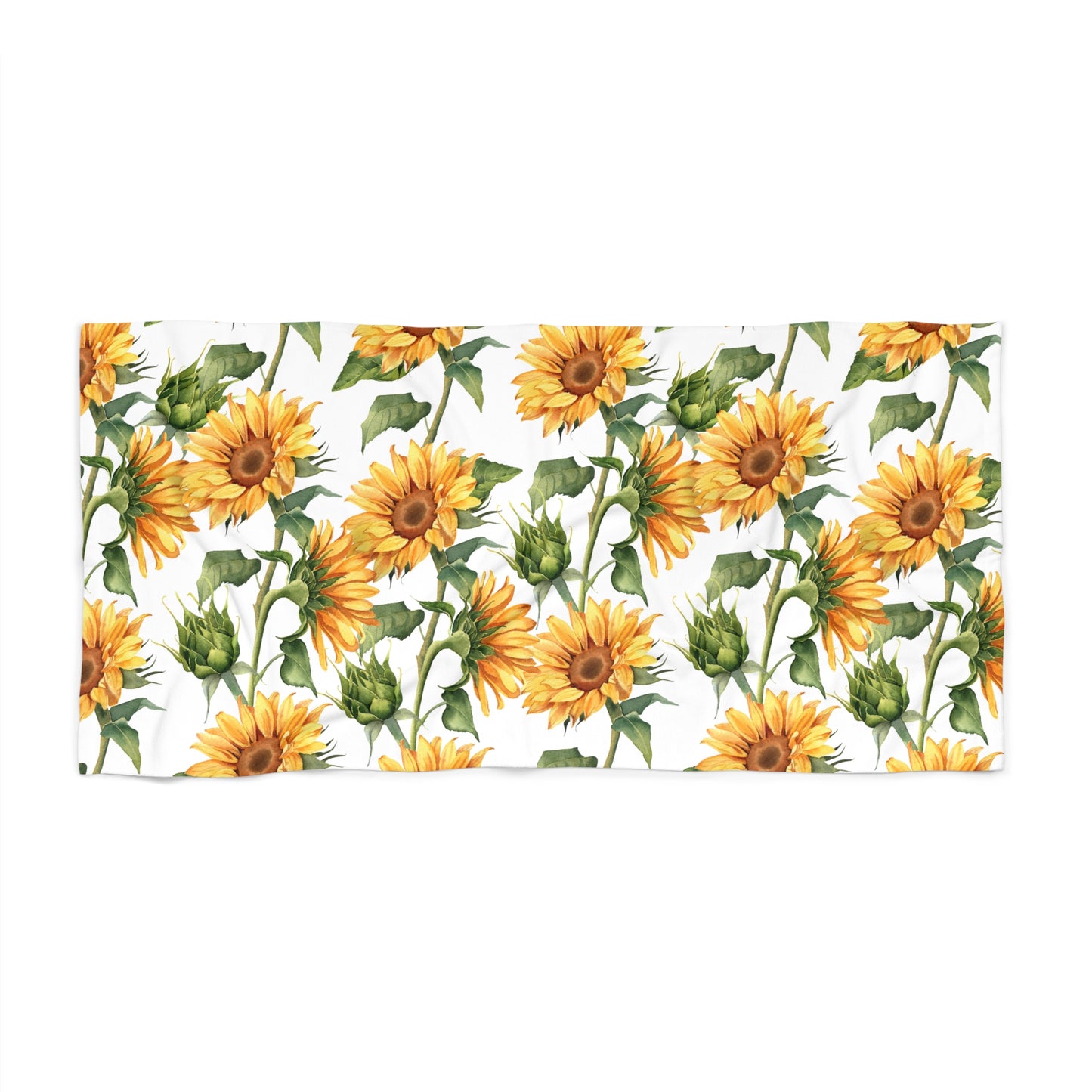 Sunflower Beach Towel