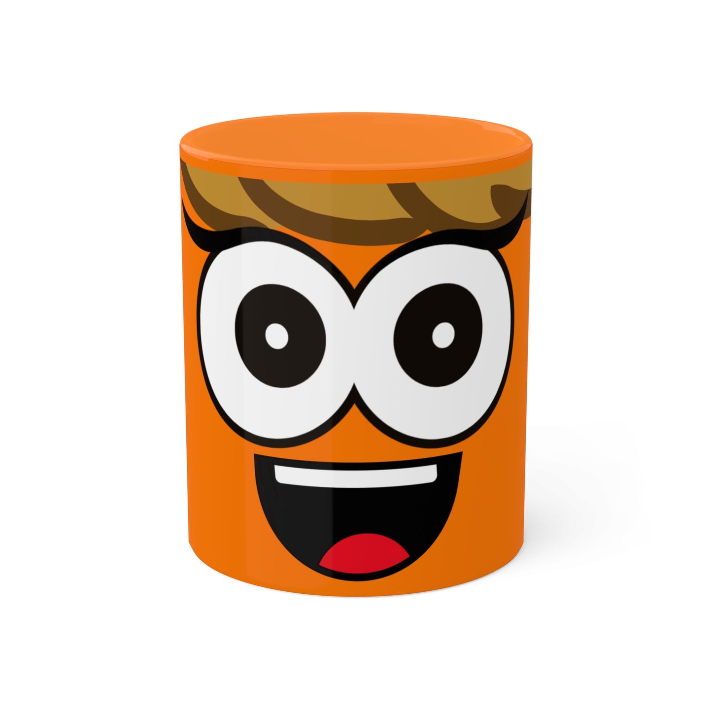 Proverbs 17:22 Mugs, Orange