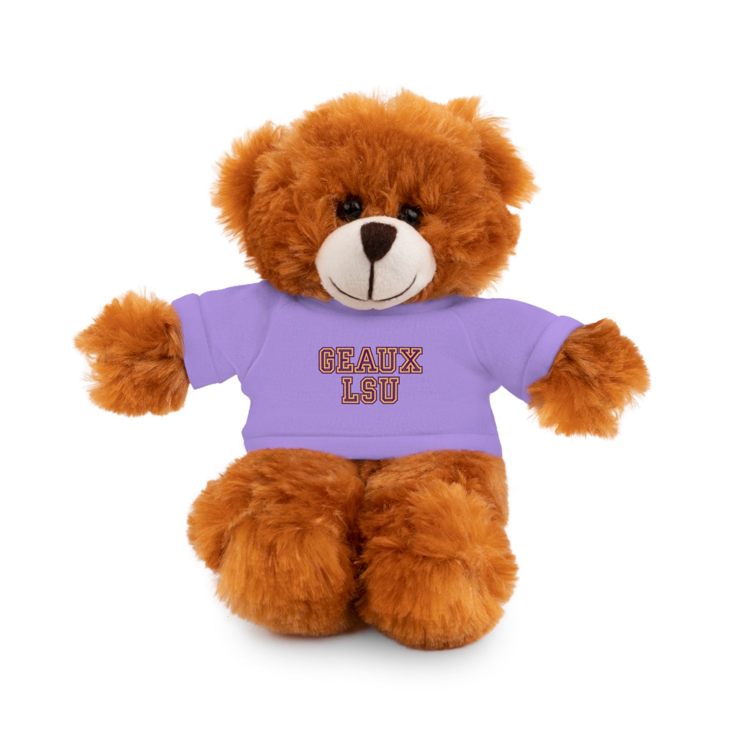 LSU Stuffed Animals with Tee