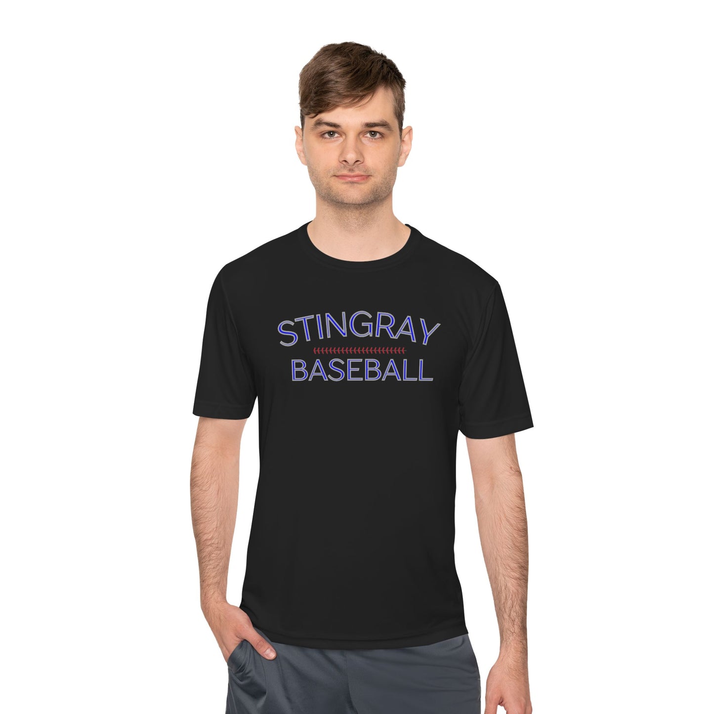 STINGRAY BASEBALL Unisex Moisture Wicking Tee