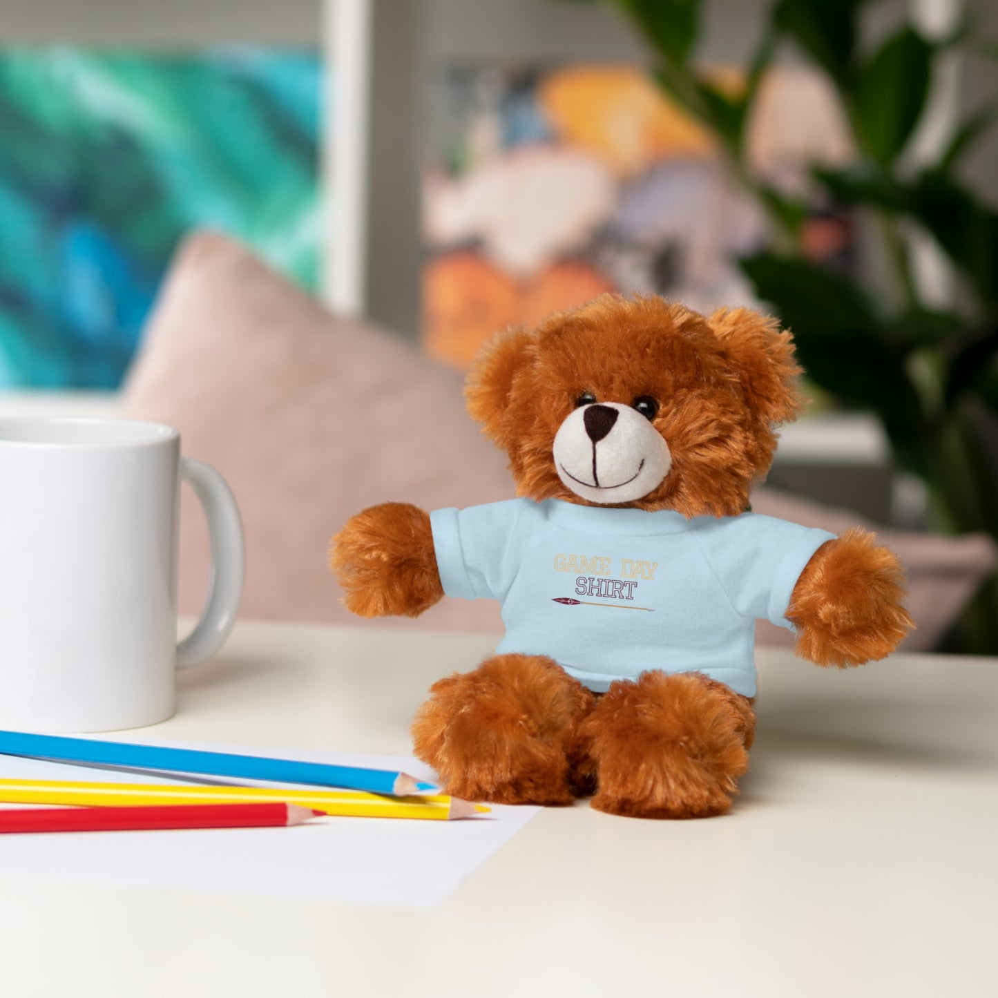 Spear Headed Stuffed Animals with Tee