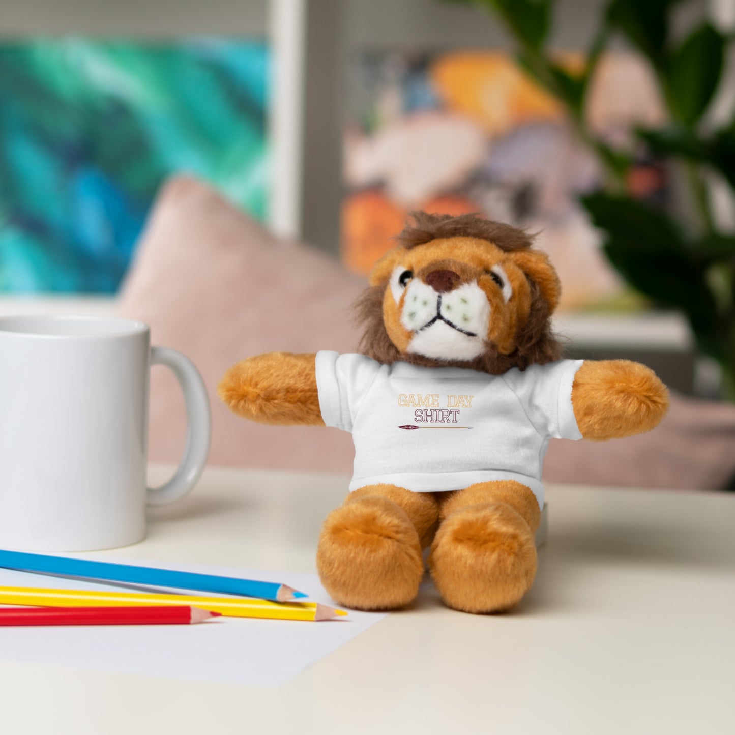 Spear Headed Stuffed Animals with Tee