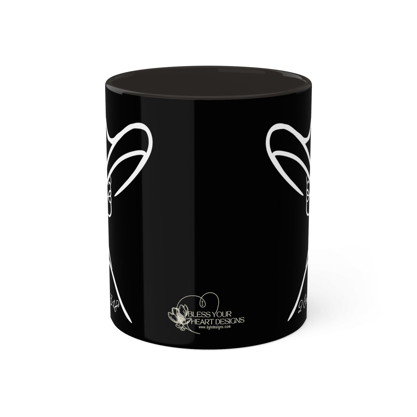 Sleek and Stylish Two-Tone Mug