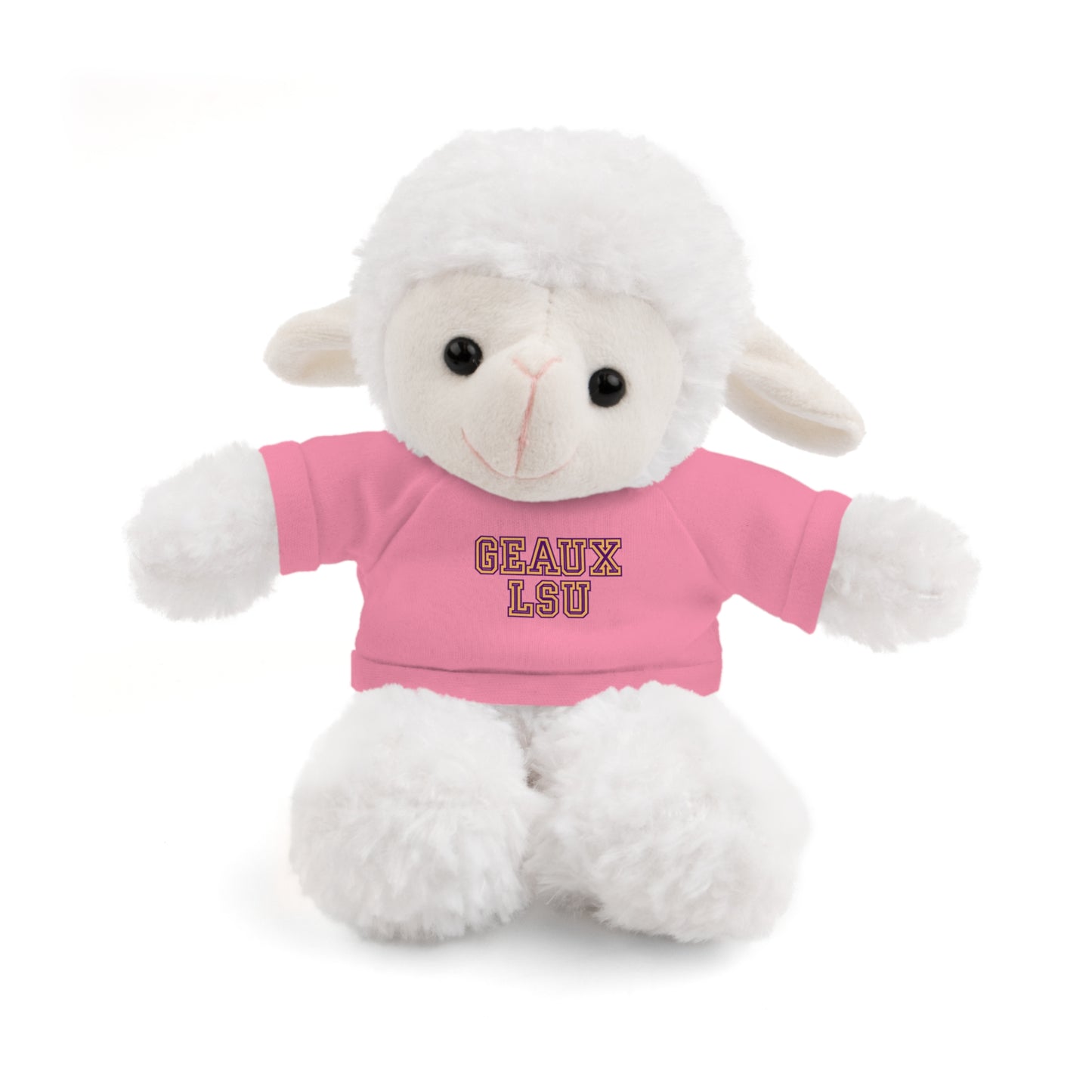 LSU Stuffed Animals with Tee