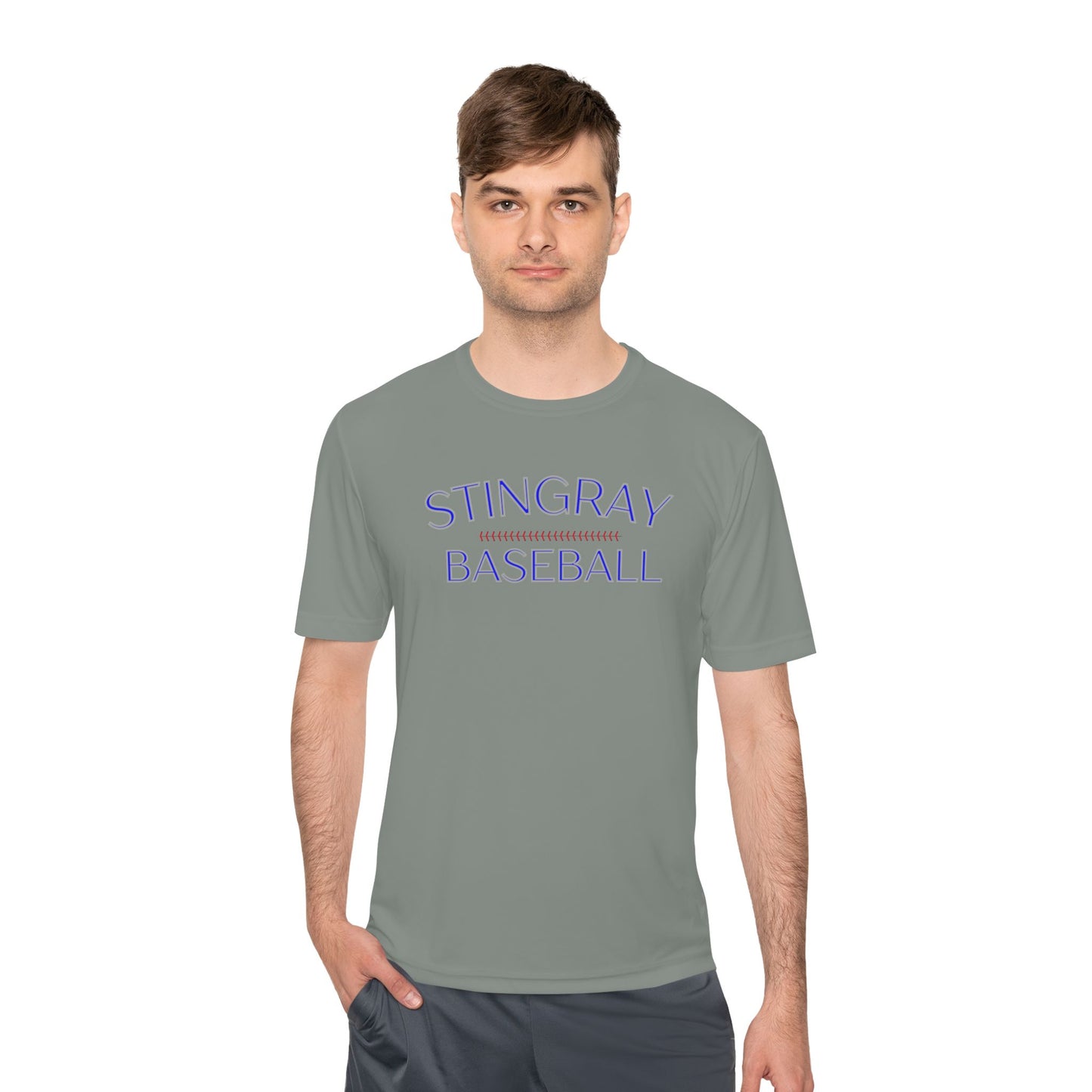 STINGRAY BASEBALL Unisex Moisture Wicking Tee