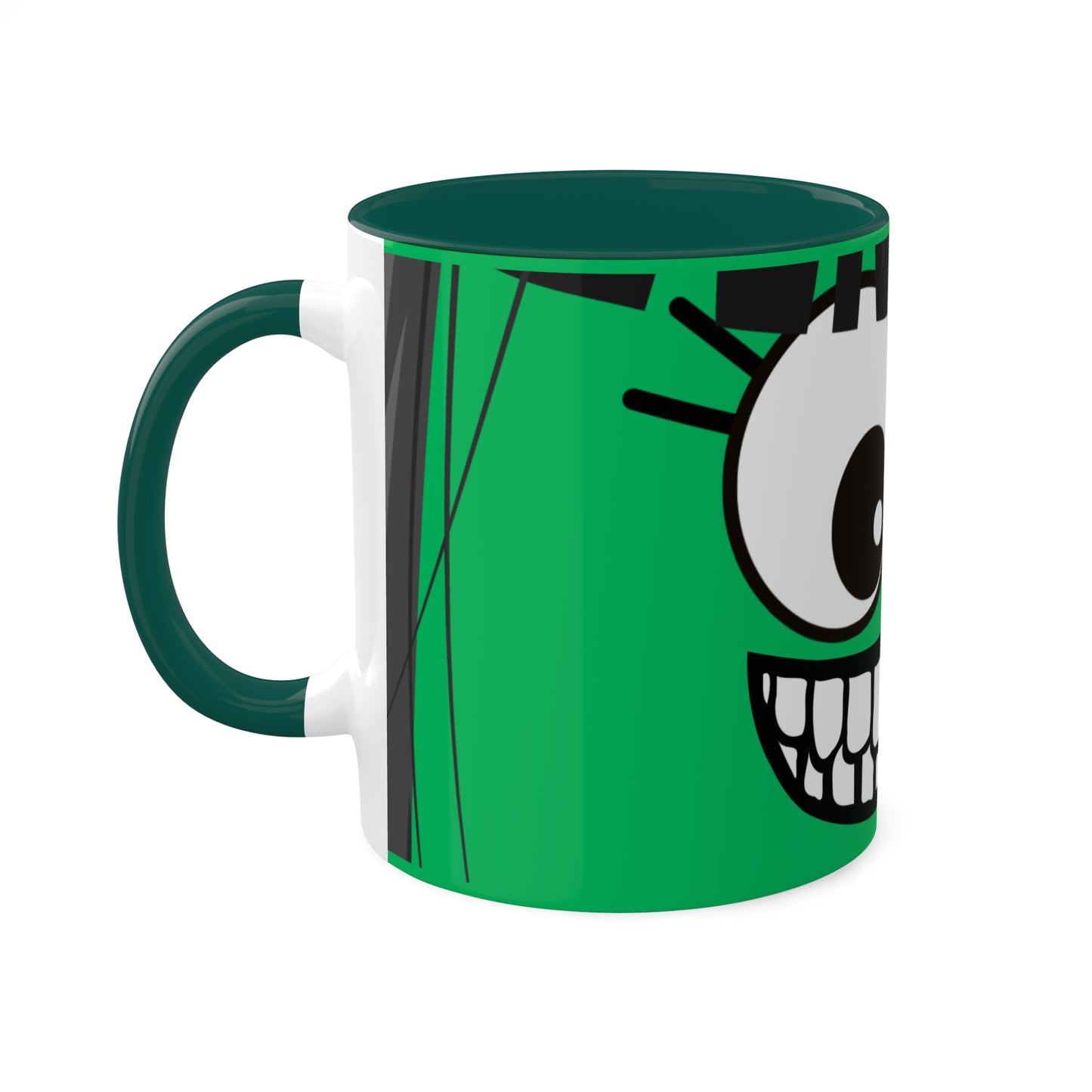 Proverbs 17:22 Mugs, Green