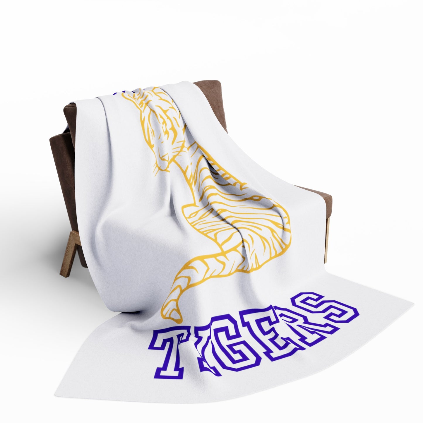 Geaux Tigers White