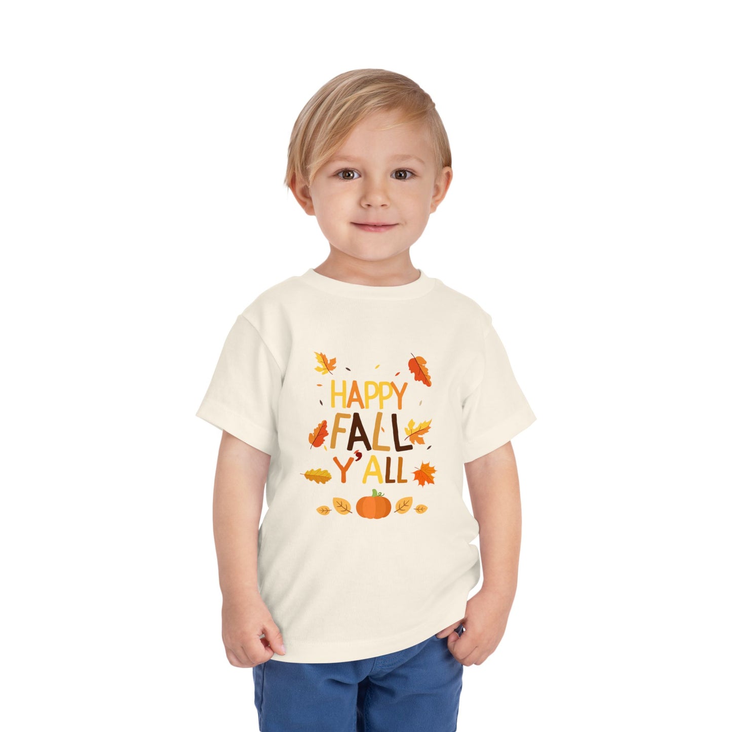 Happy Fall Y'all Toddler Tee