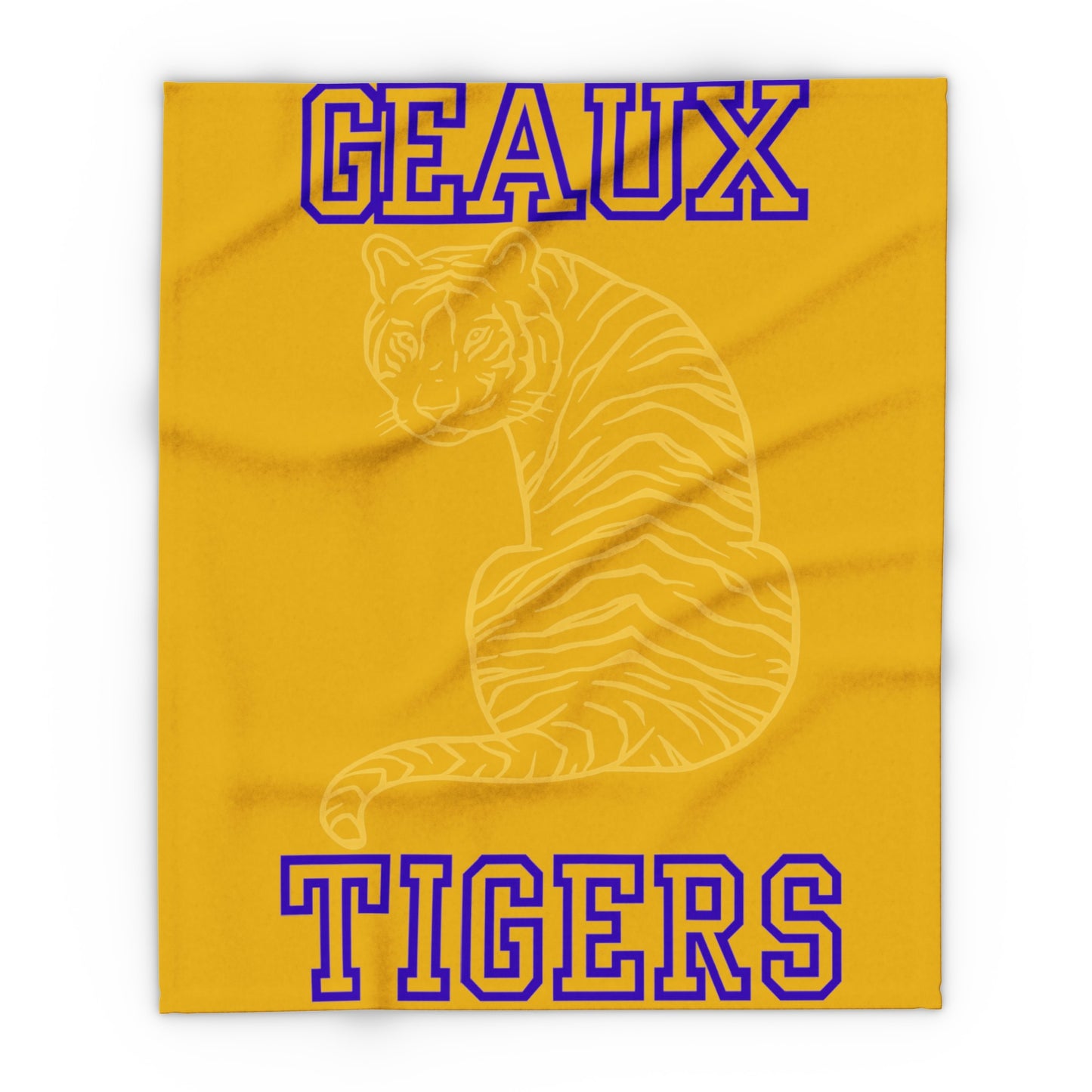 Geaux Tigers Gold