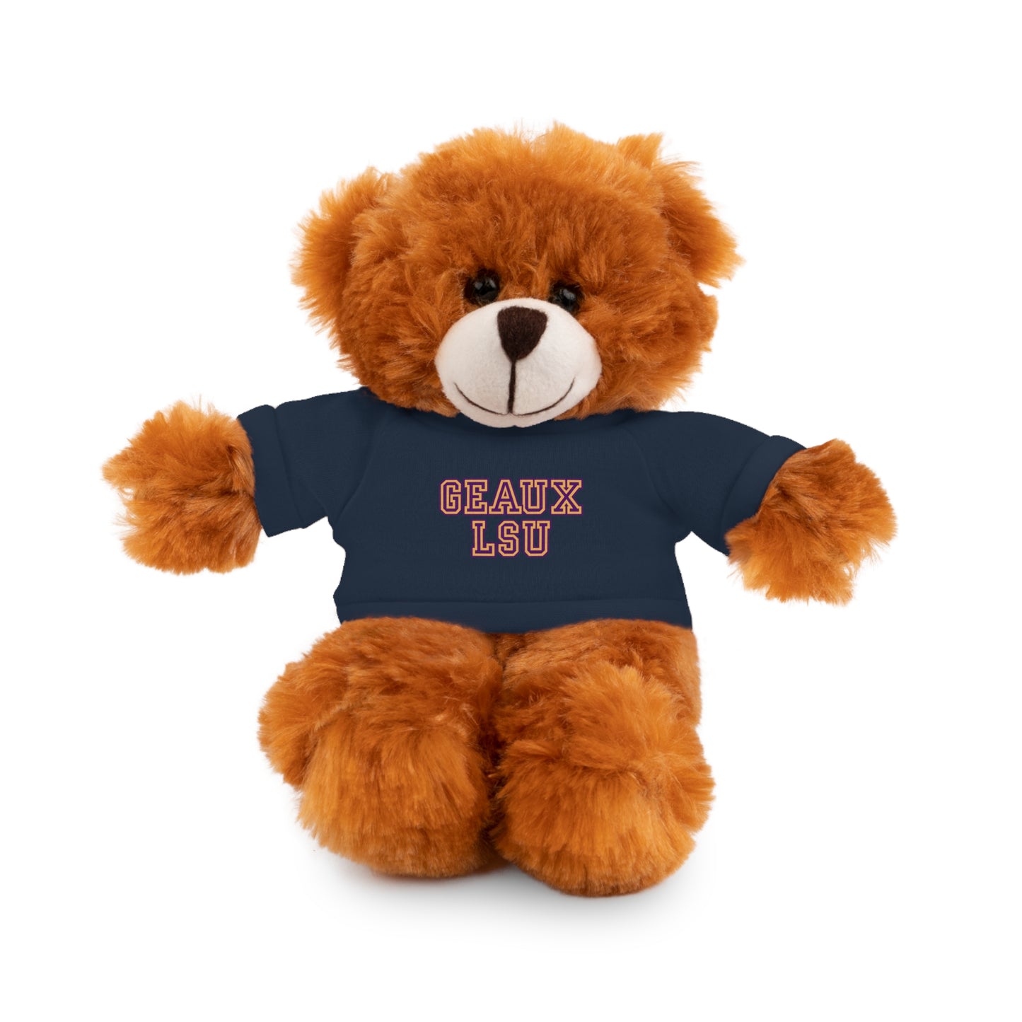 LSU Stuffed Animals with Tee