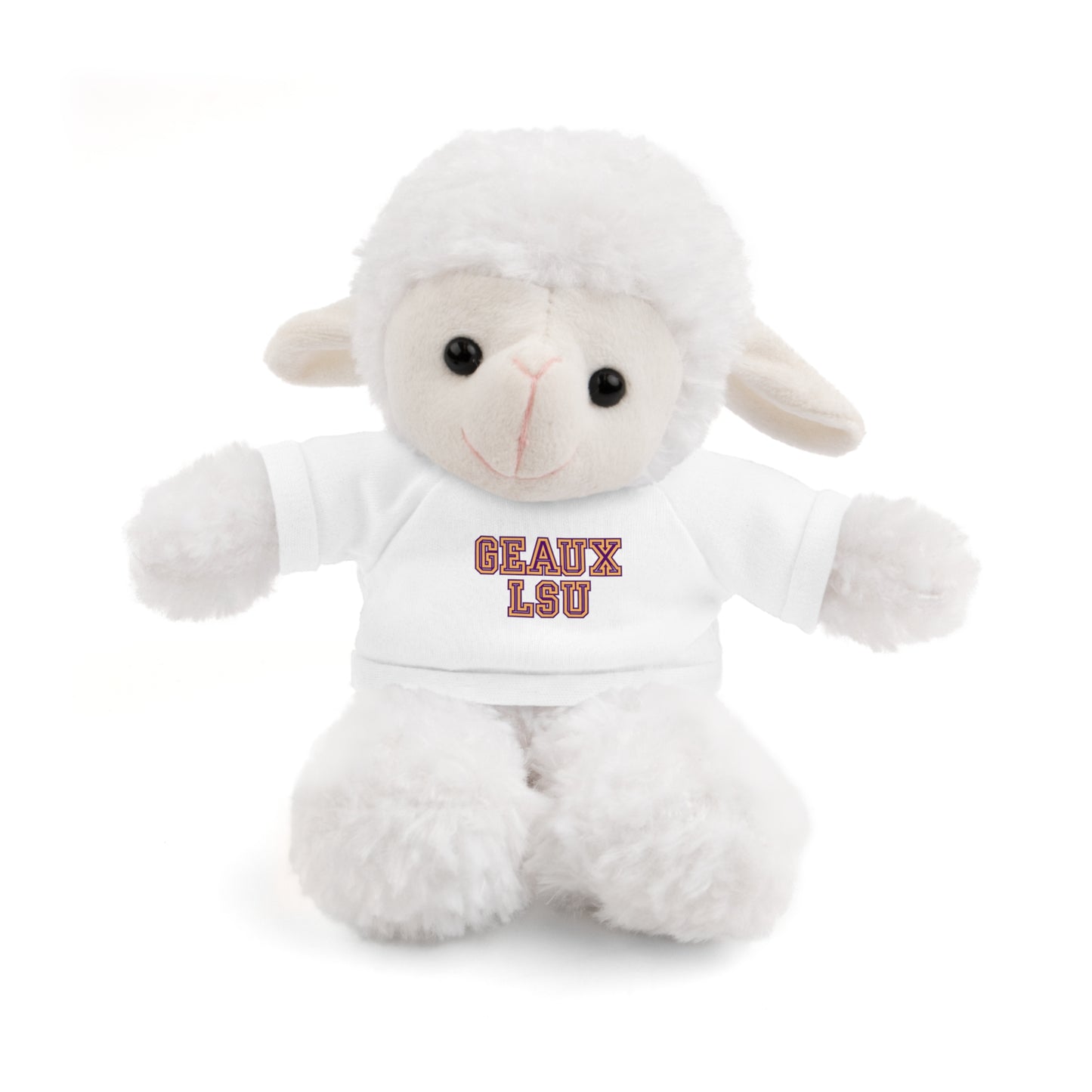 LSU Stuffed Animals with Tee