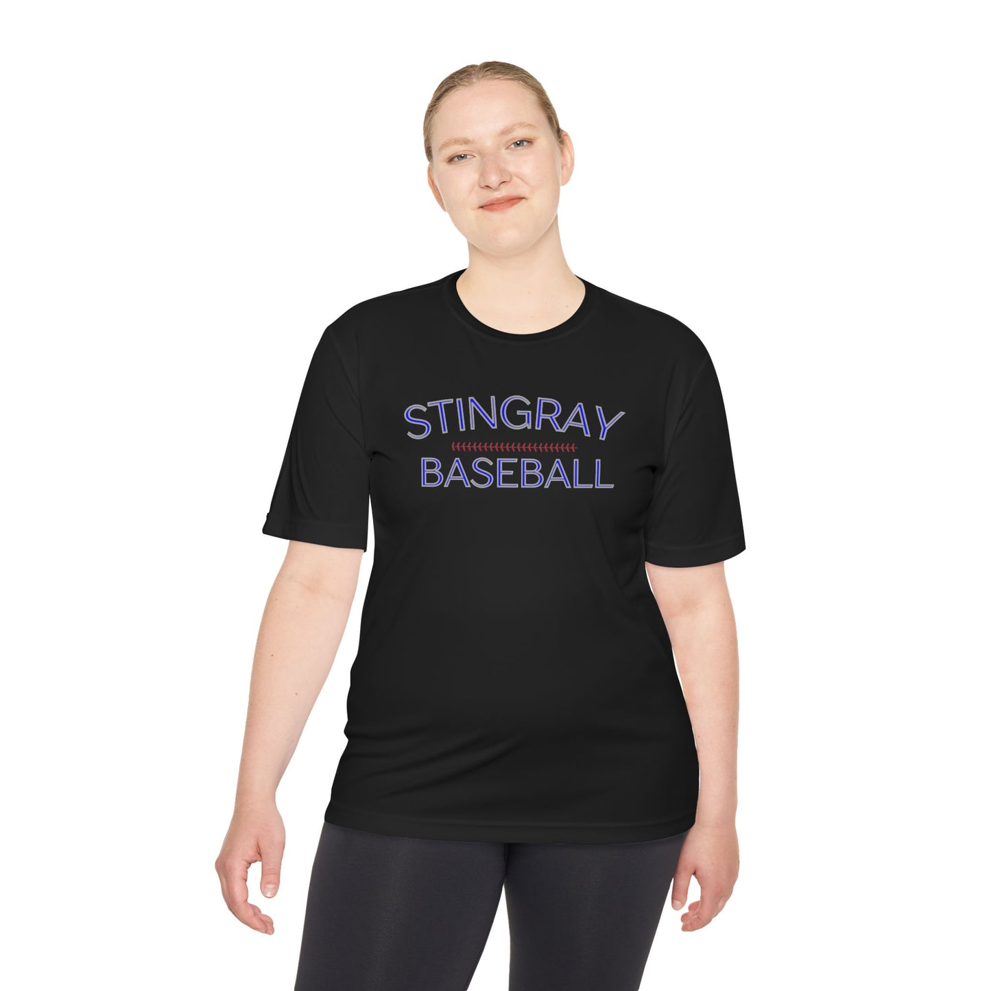 STINGRAY BASEBALL Unisex Moisture Wicking Tee