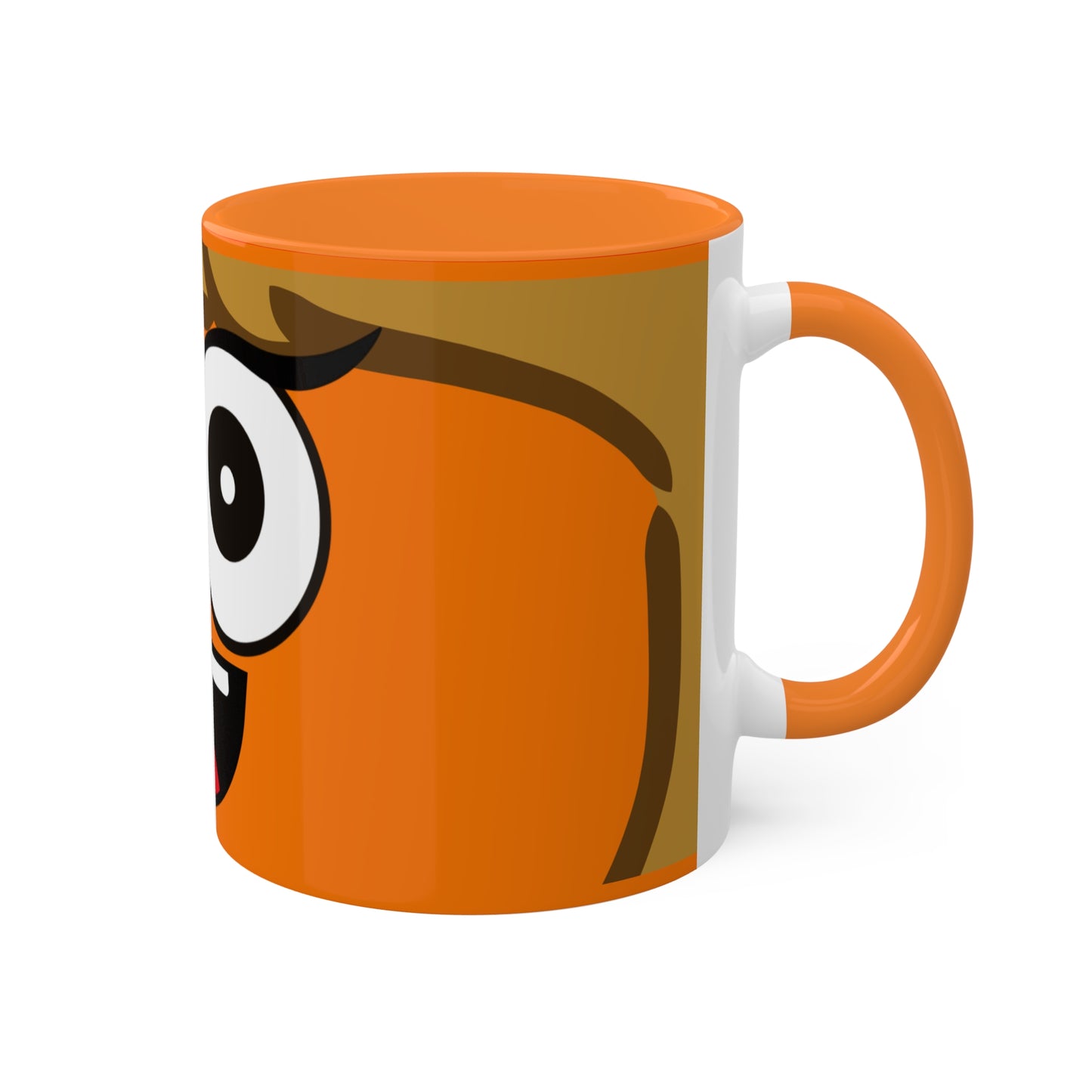 Proverbs 17:22 Mugs, Orange