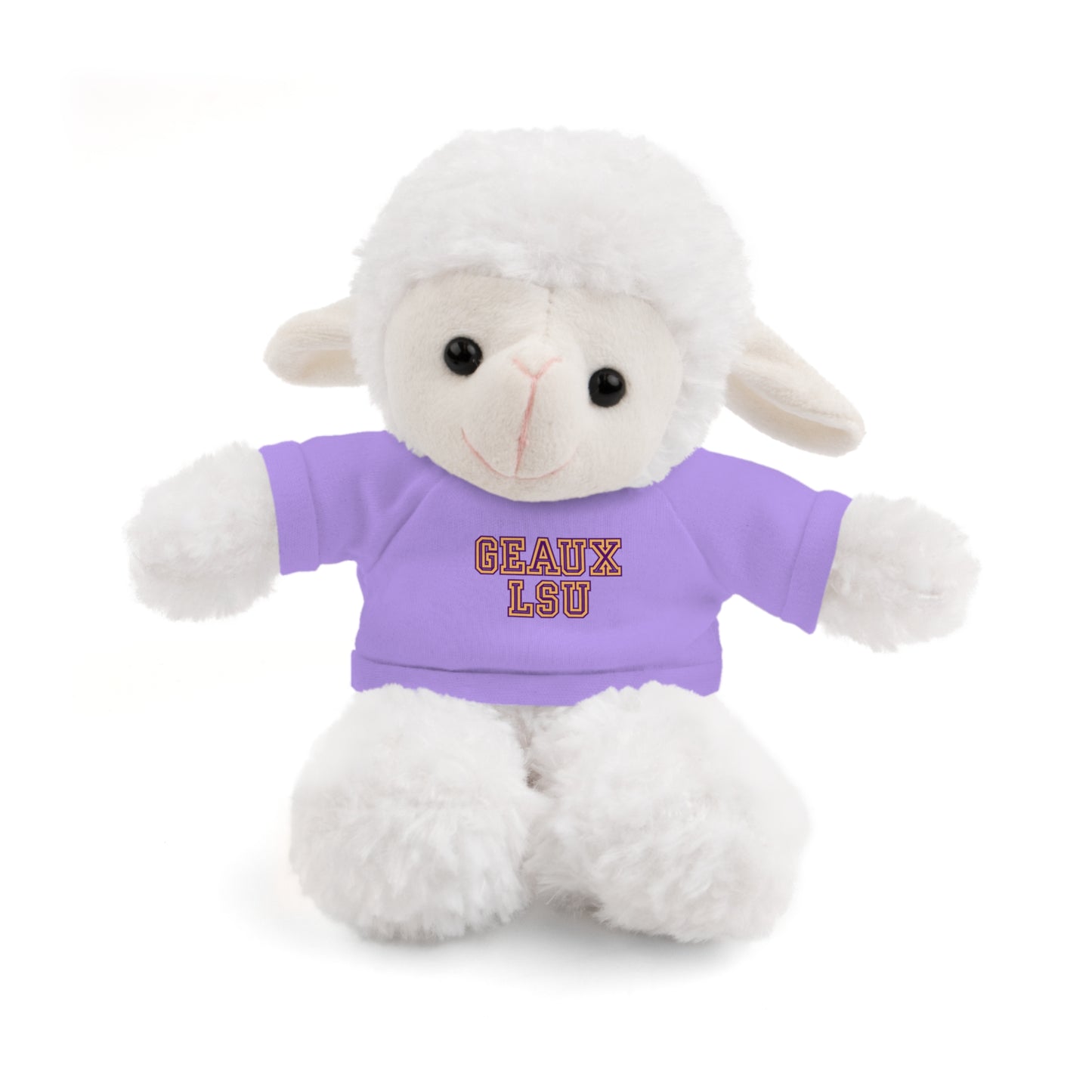 LSU Stuffed Animals with Tee