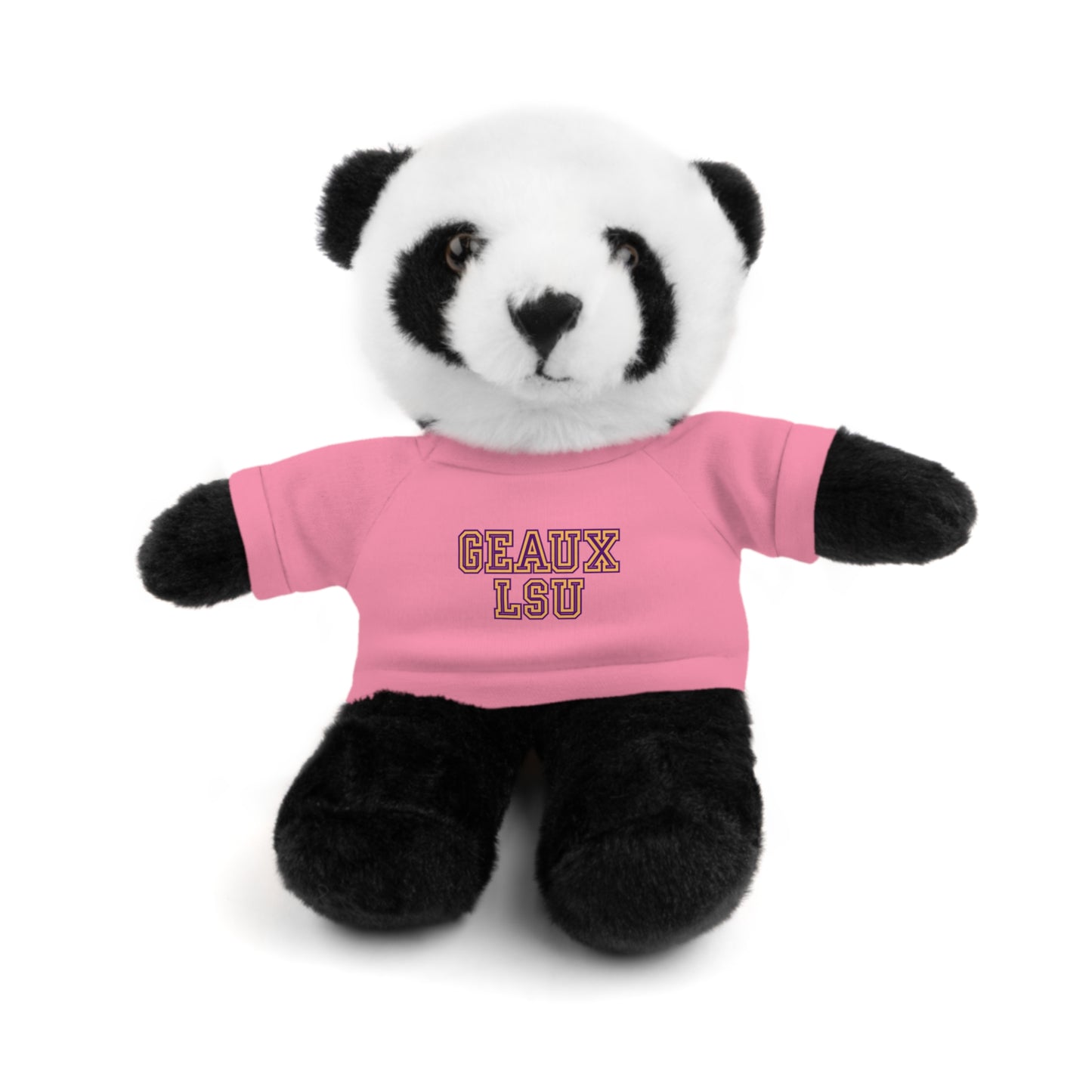 LSU Stuffed Animals with Tee