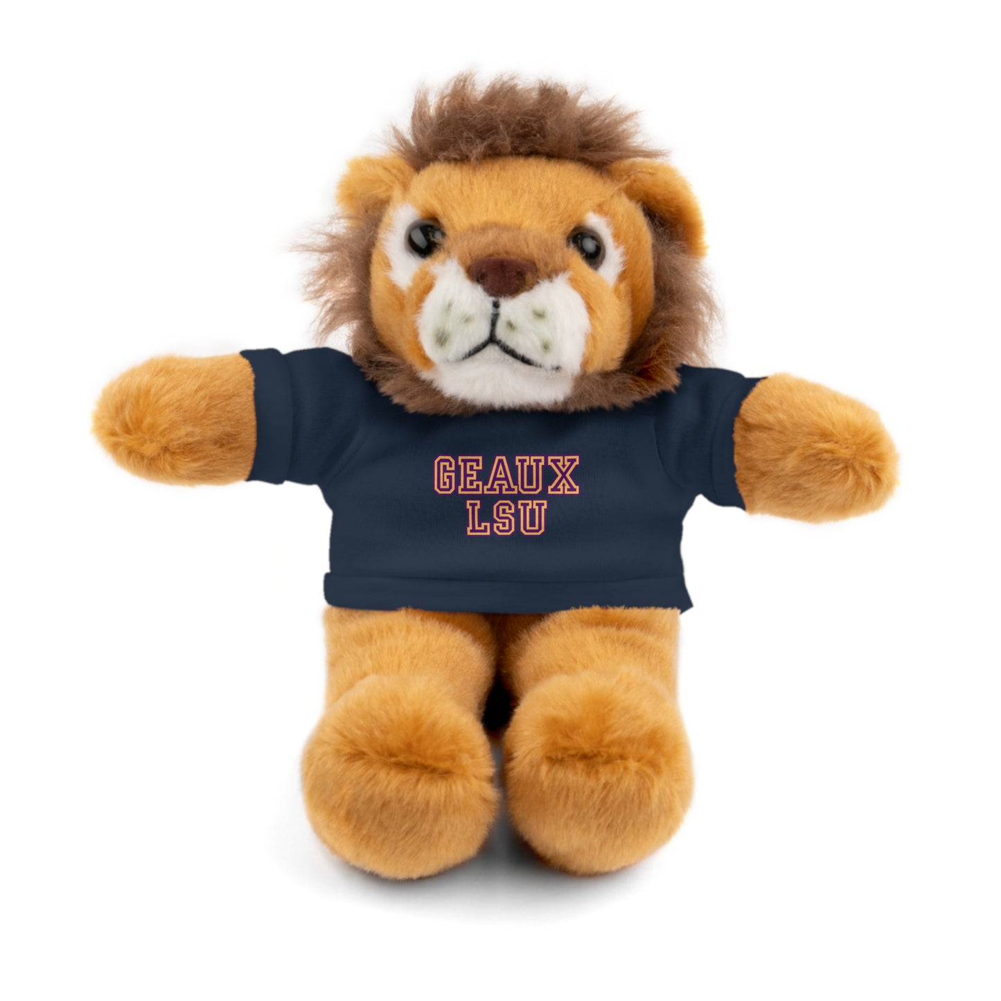 LSU Stuffed Animals with Tee