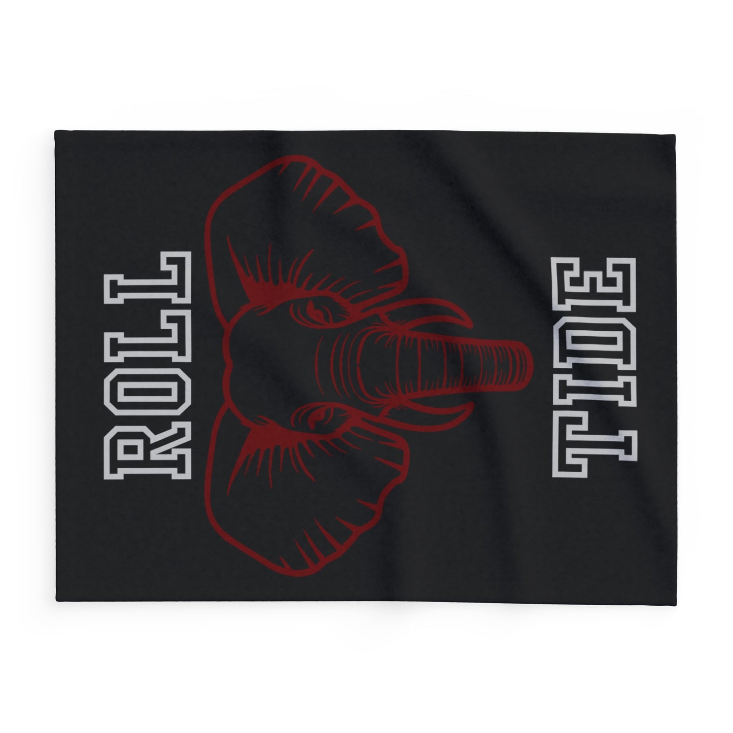 Roll Tide Blanket Black