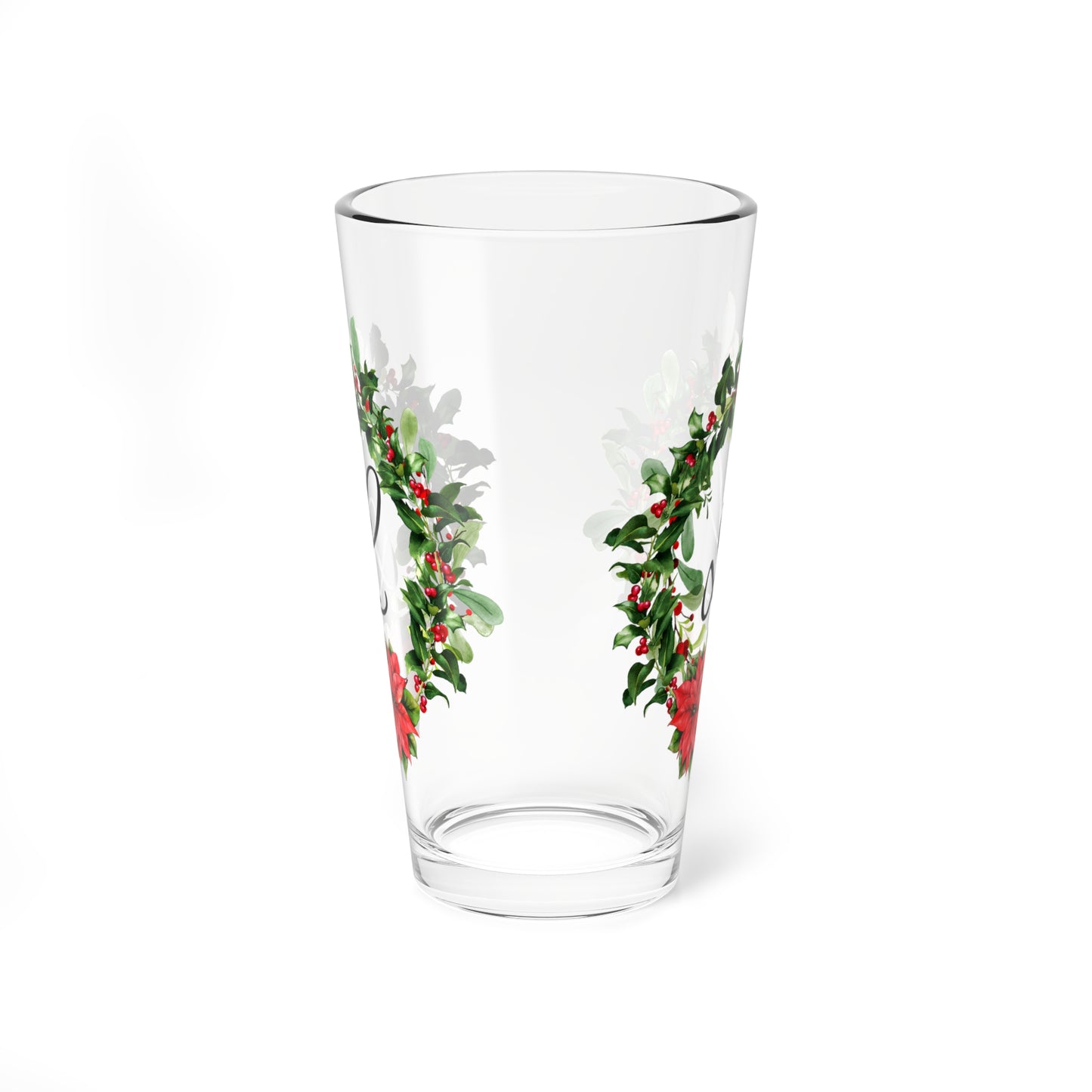 Christmas Wreath Glass "L"