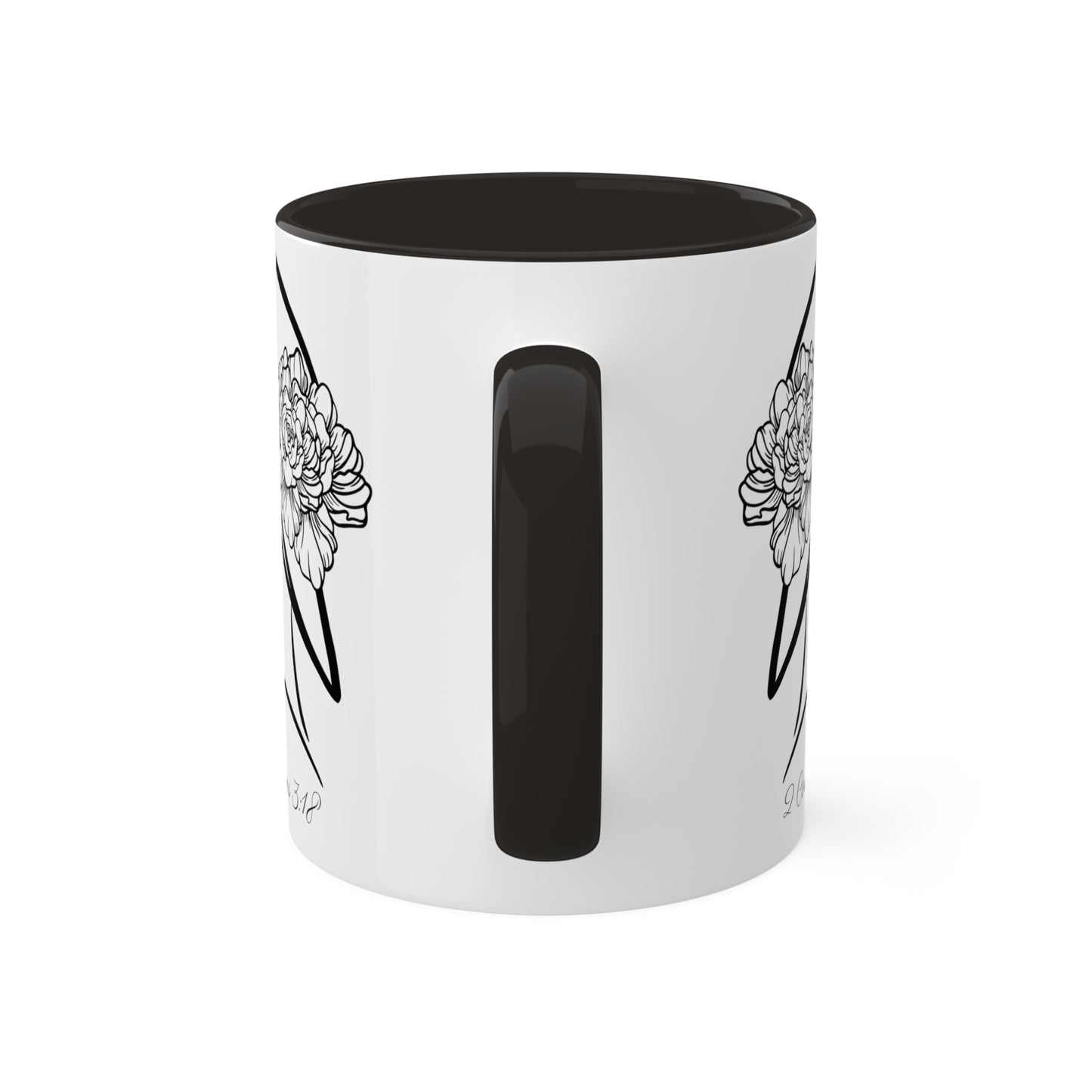 Sleek and Stylish Two-Tone Mug