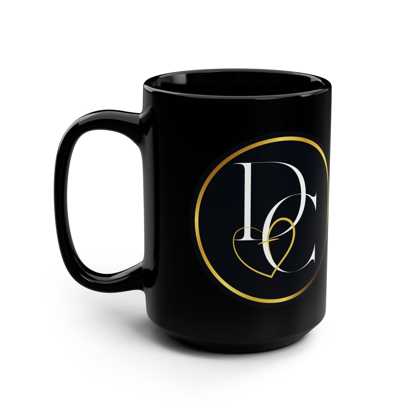 Created by Design Black Mug