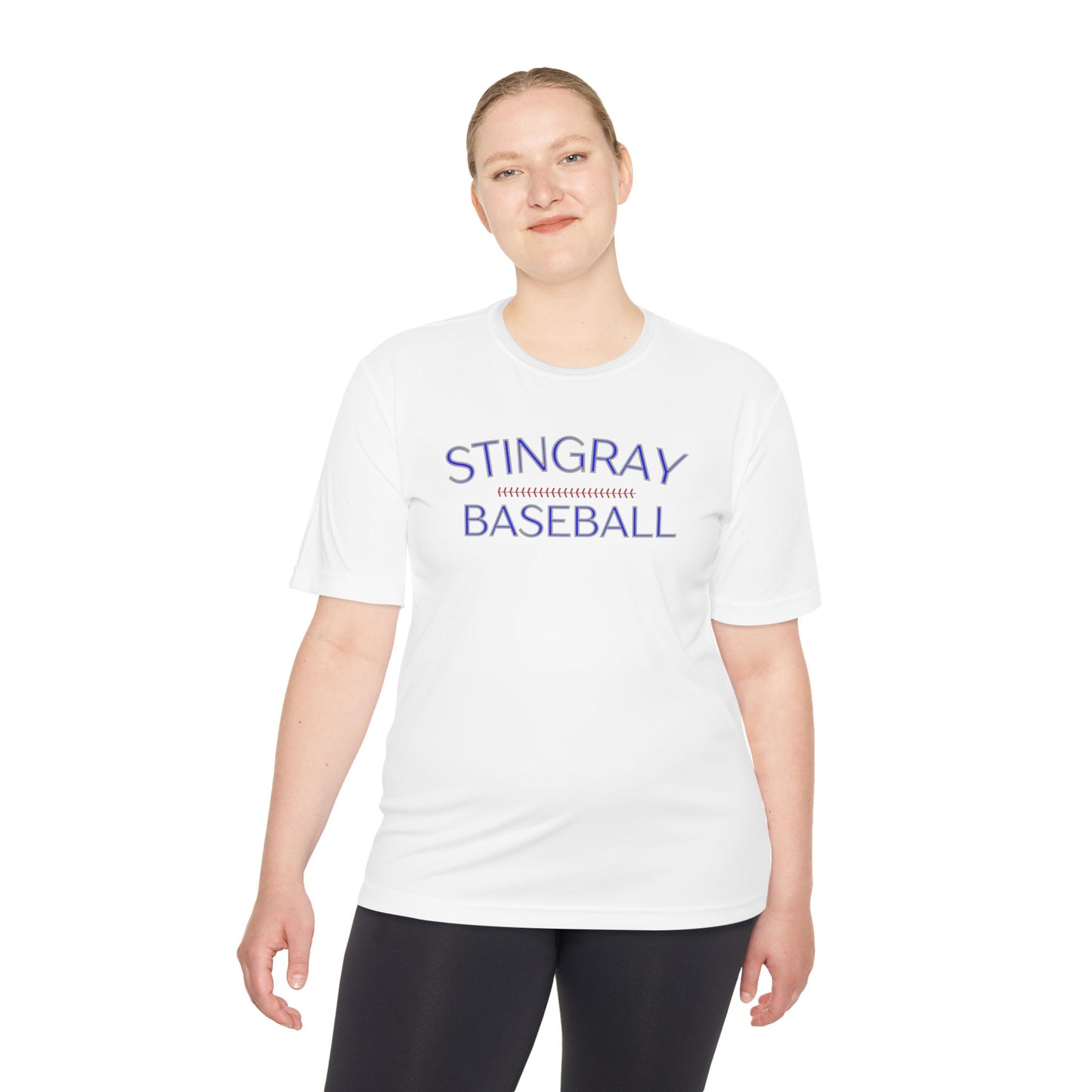 STINGRAY BASEBALL Unisex Moisture Wicking Tee