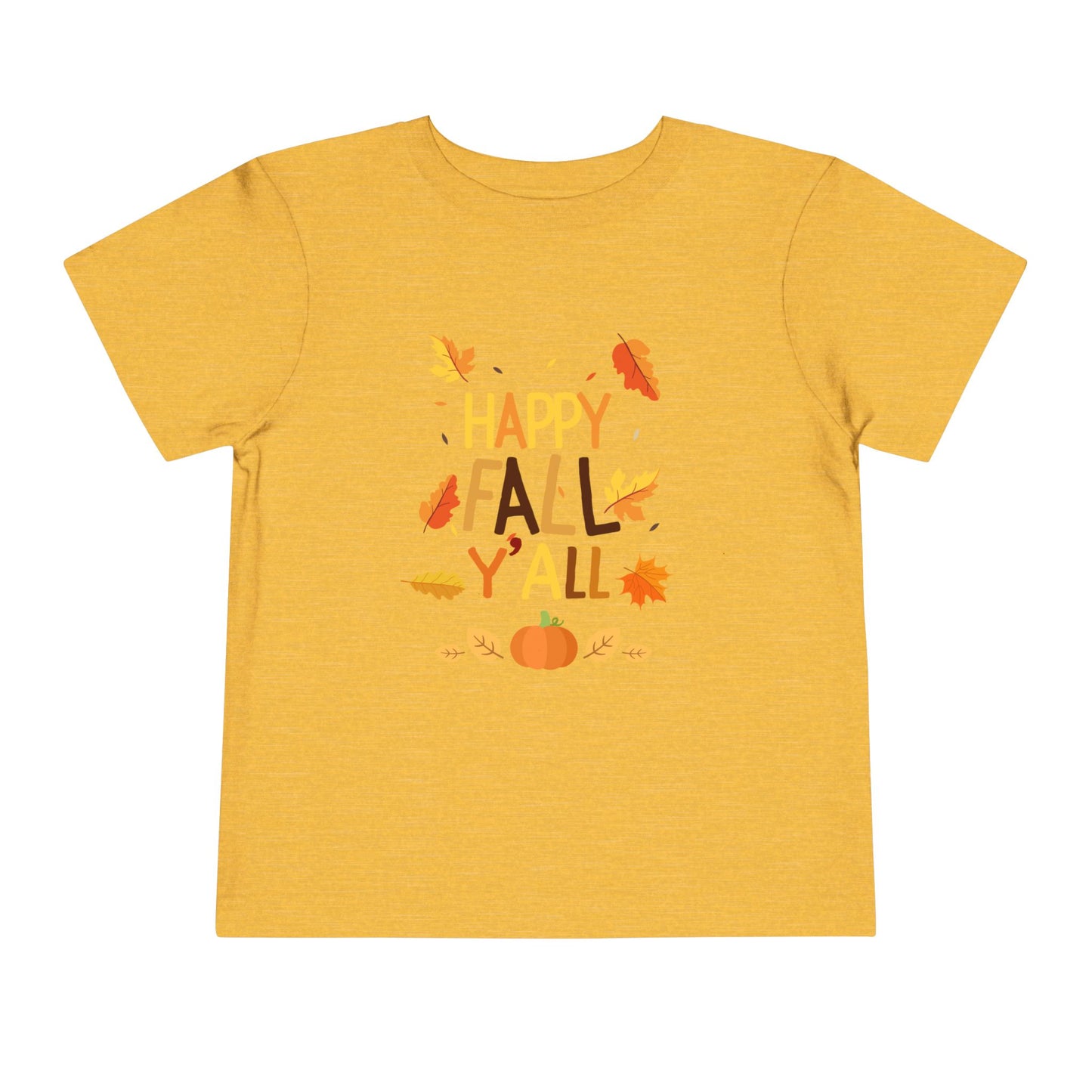 Happy Fall Y'all Toddler Tee