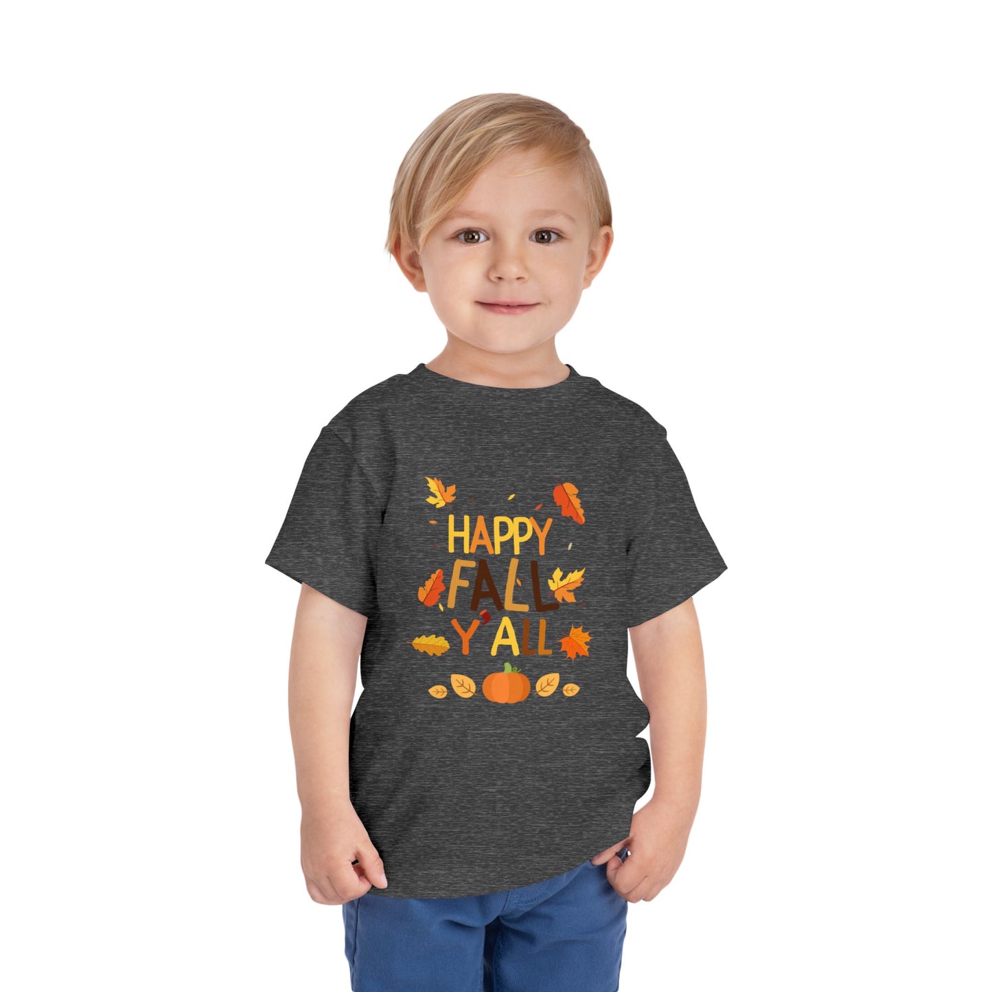 Happy Fall Y'all Toddler Tee