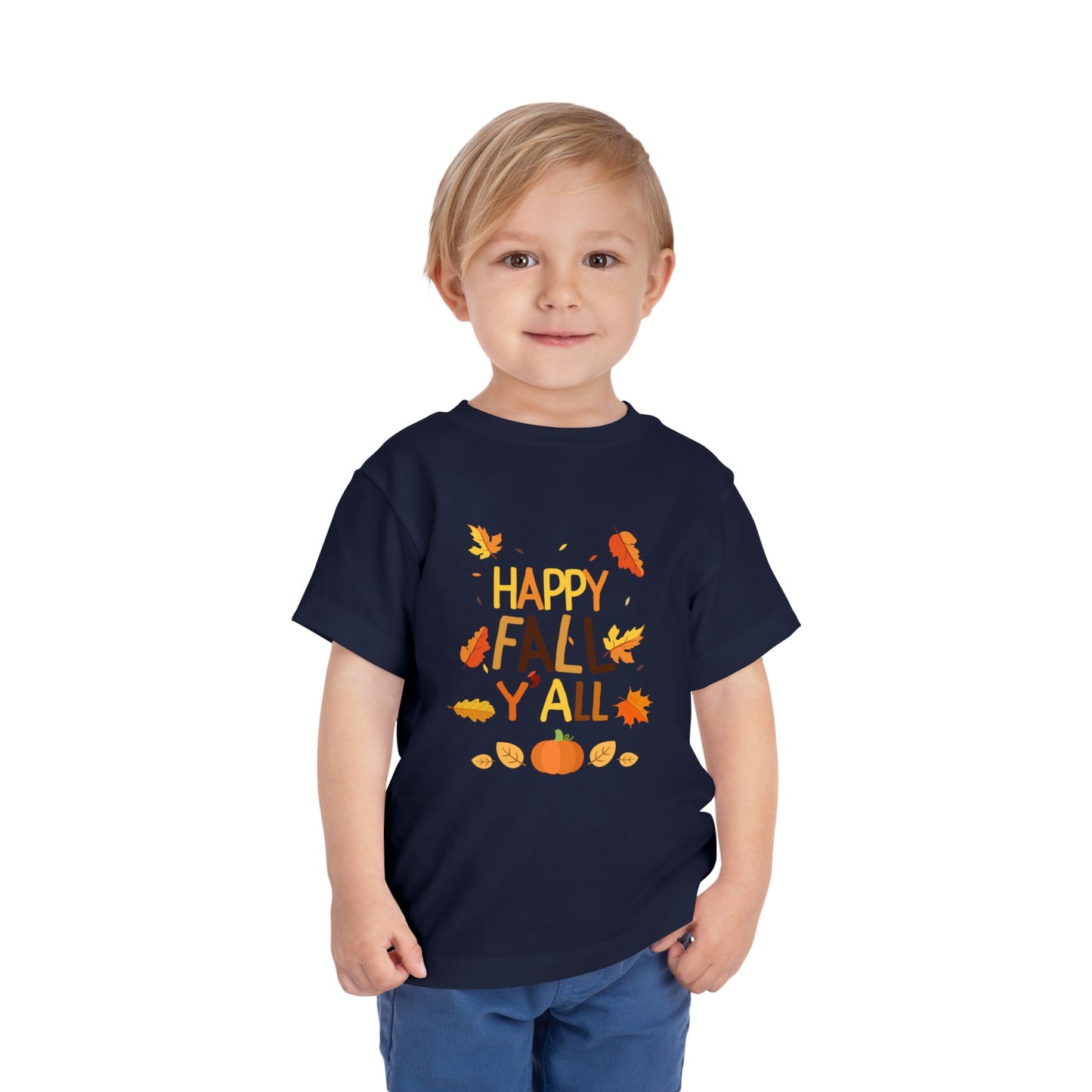 Happy Fall Y'all Toddler Tee