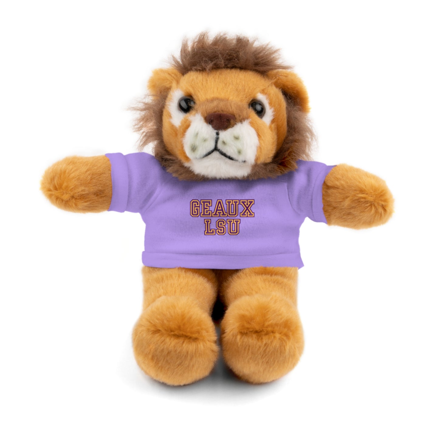 LSU Stuffed Animals with Tee