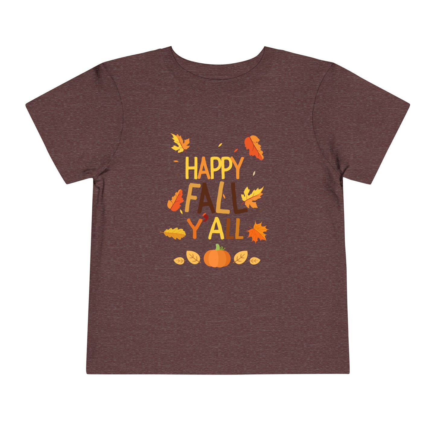Happy Fall Y'all Toddler Tee
