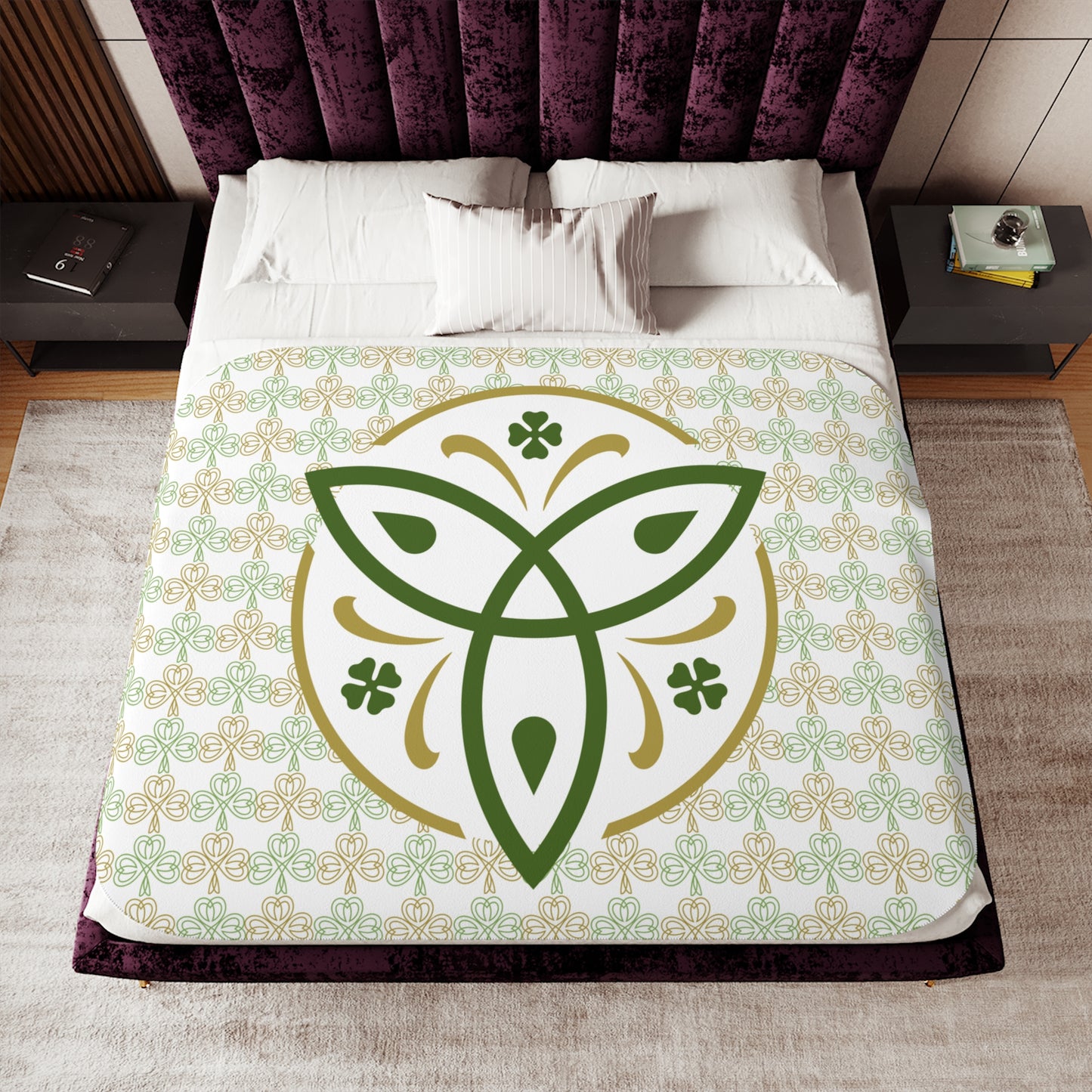 Celtic Sherpa Blanket