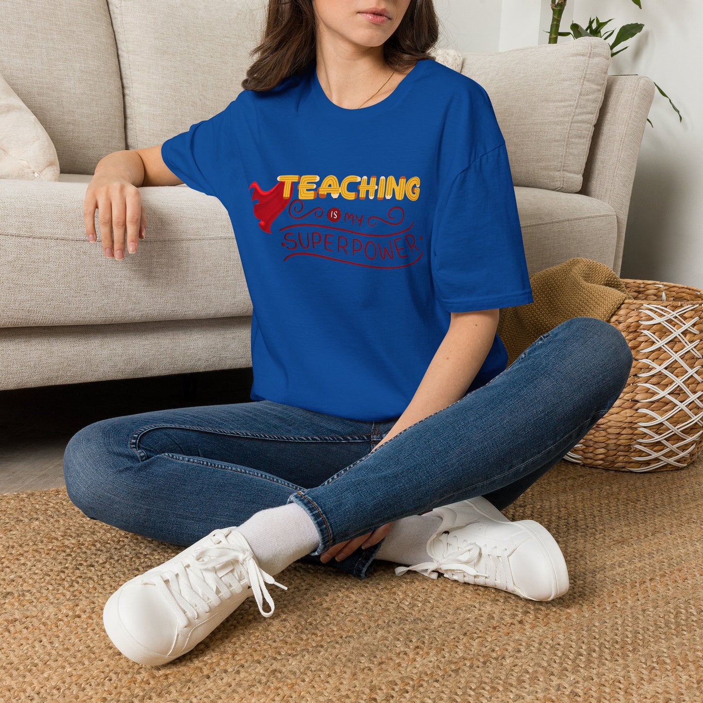 Teaching Is My Superpower T-Shirt — Teacher Appreciation Graphic Tee