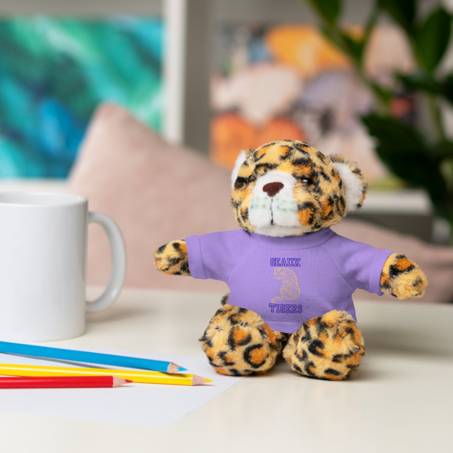 LSU Stuffed Toy — College Spirit Stuffed Animal
