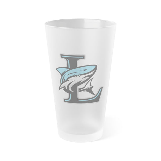 Frosted Mako 16oz Glass