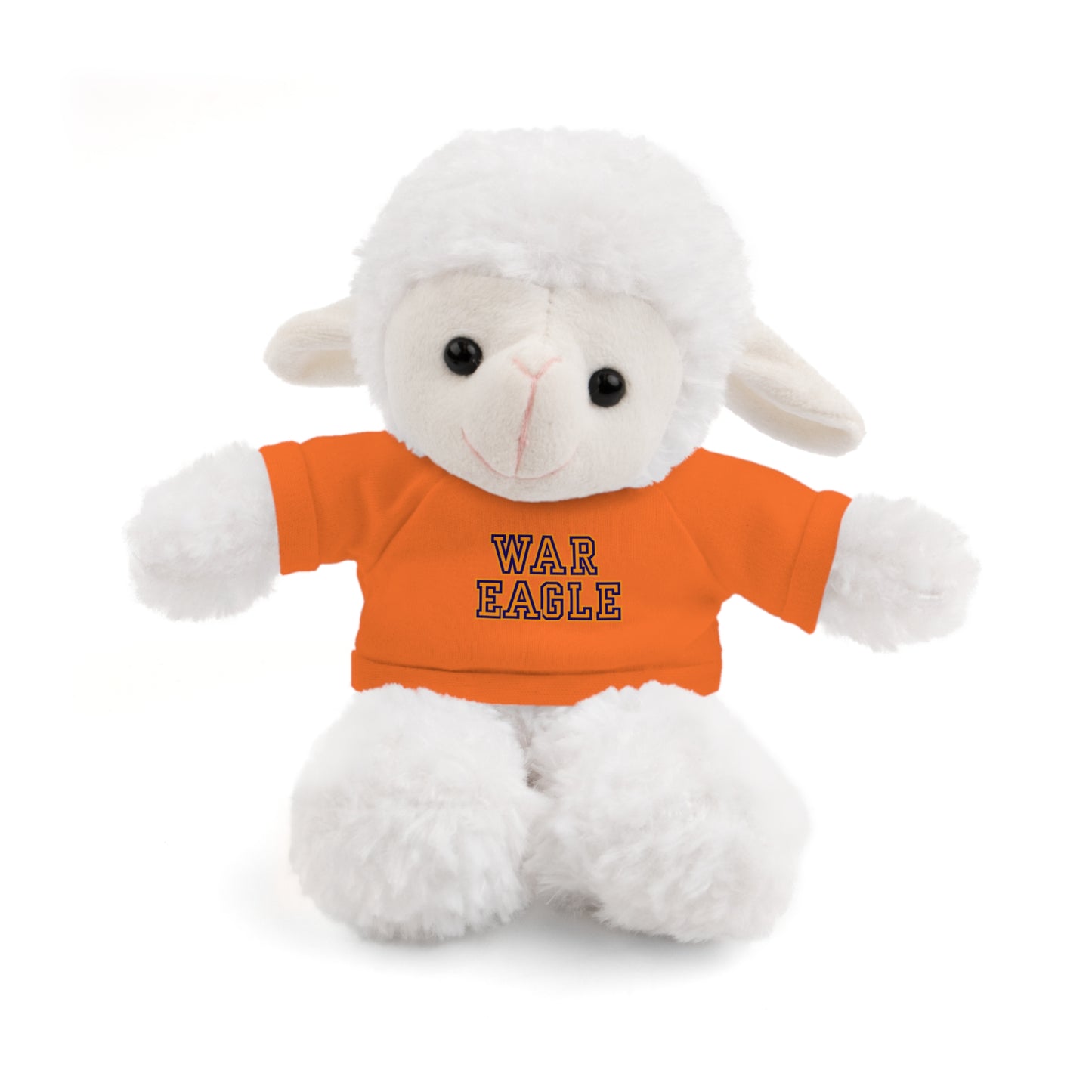 War Eagle Plush Bear with Tee — College Spirit Stuffed Animal