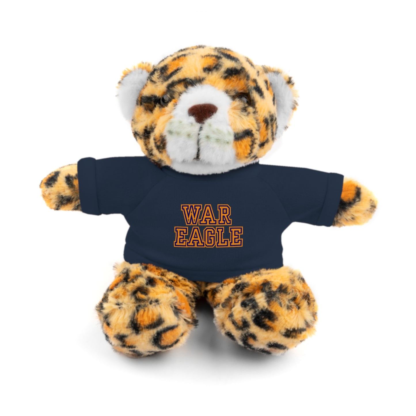 War Eagle Plush Bear with Tee — College Spirit Stuffed Animal