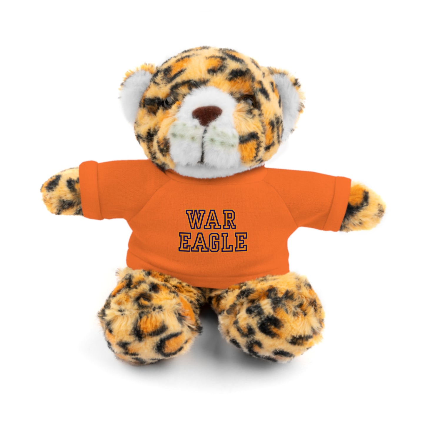 War Eagle Plush Bear with Tee — College Spirit Stuffed Animal