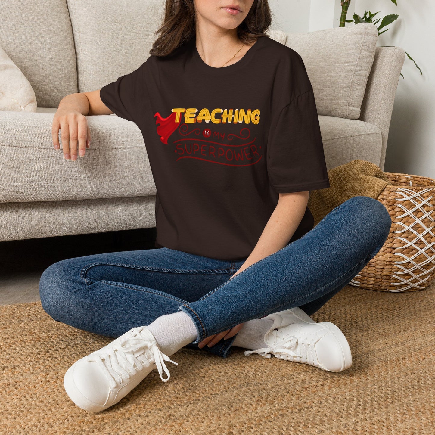 Teaching Is My Superpower T-Shirt — Teacher Appreciation Graphic Tee