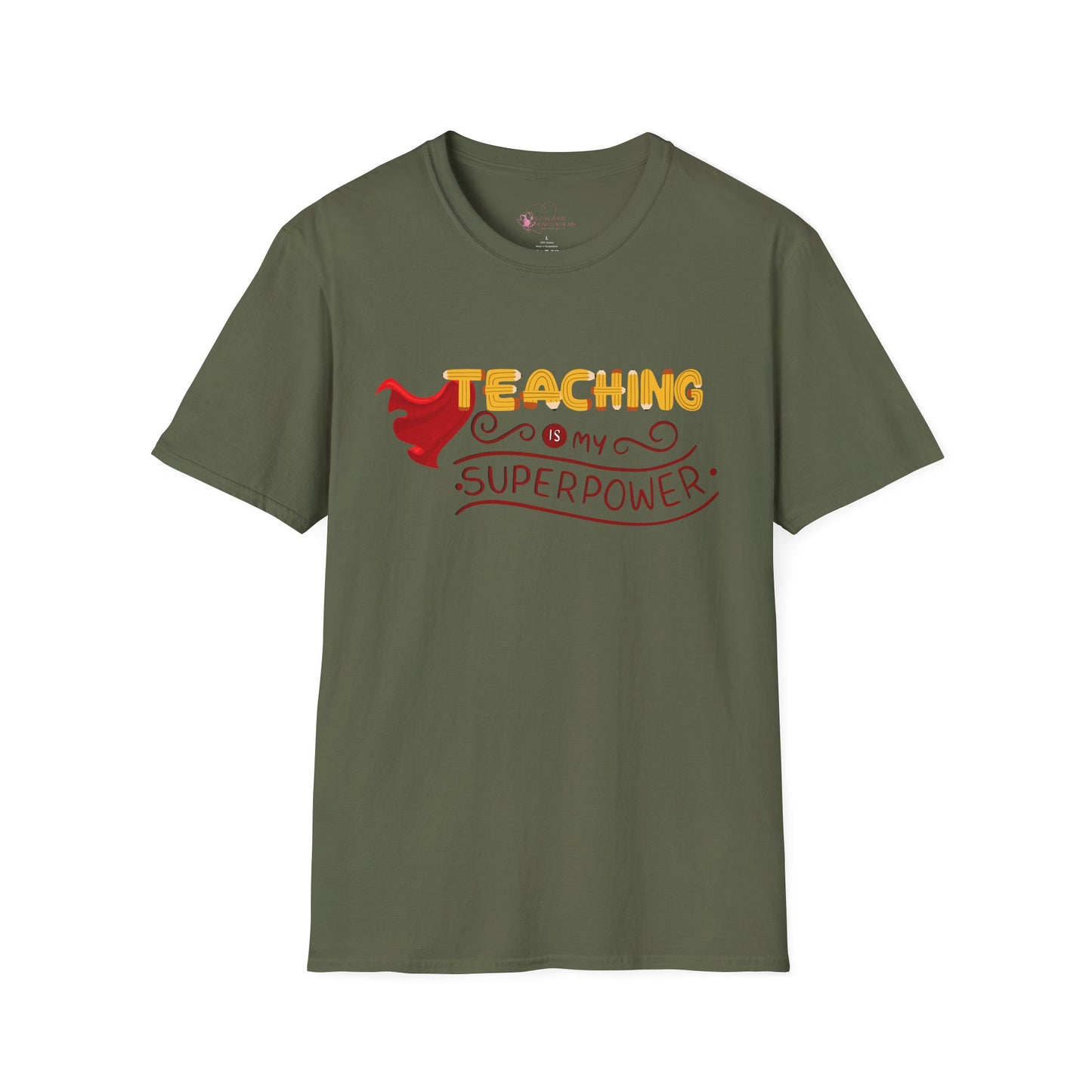 Teaching Is My Superpower T-Shirt — Teacher Appreciation Graphic Tee