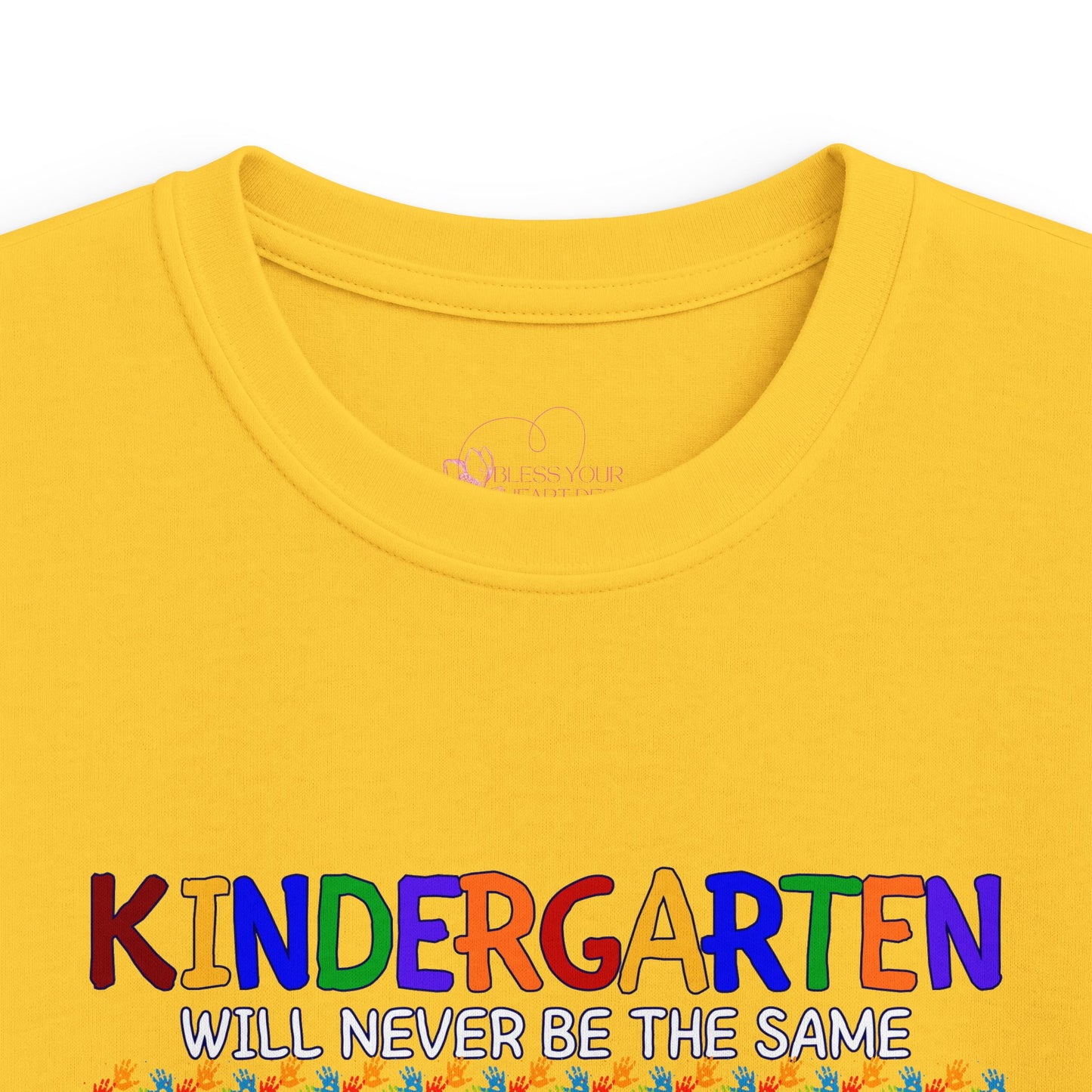 Kindergarten Kids T‑Shirt — Colorful Back to School Tee