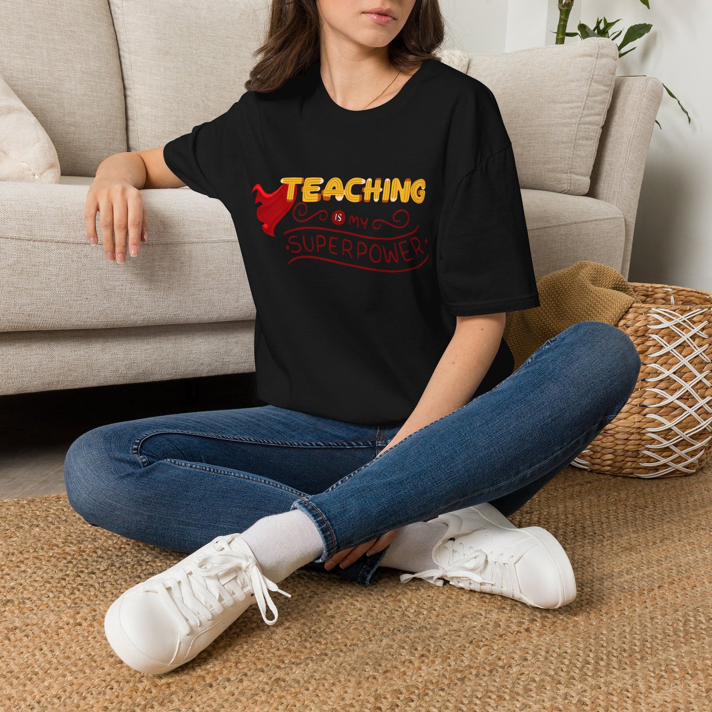 Teaching Is My Superpower T-Shirt — Teacher Appreciation Graphic Tee