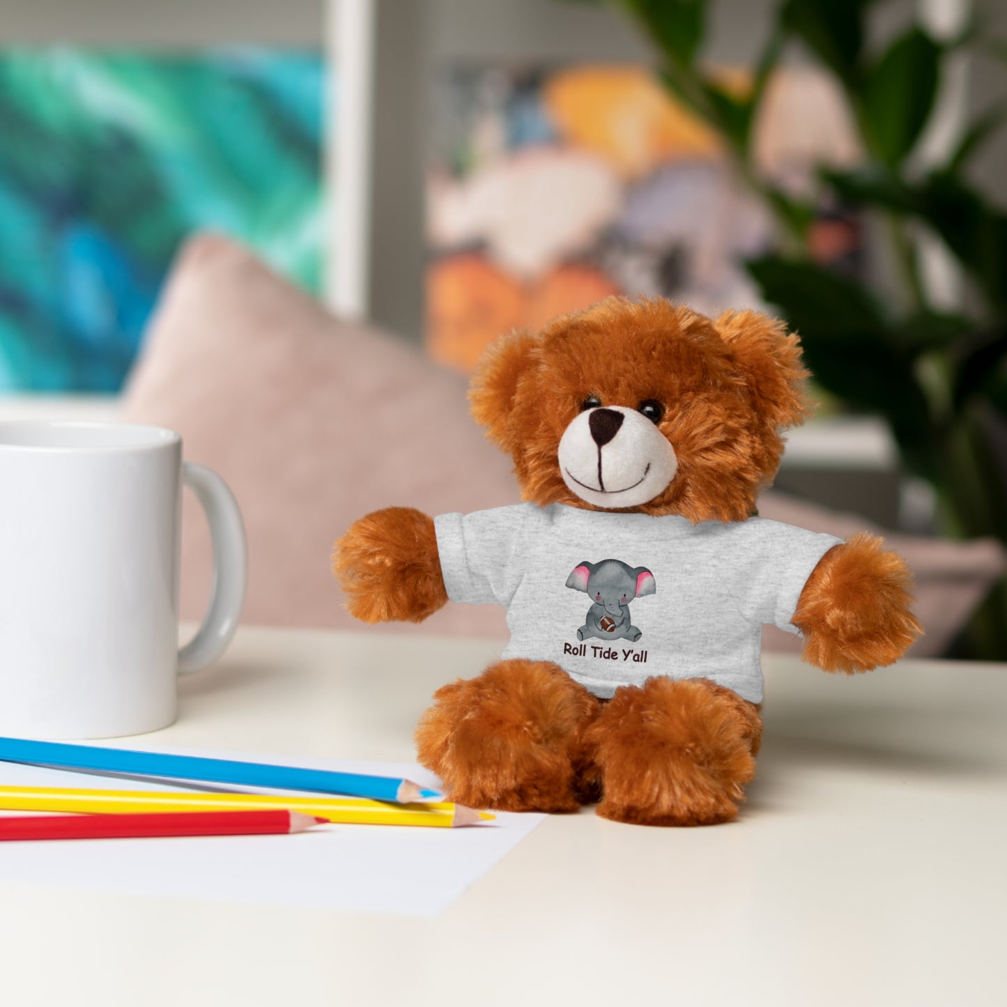 Roll Tide Stuffed Toy — College Spirit Stuffed Animal