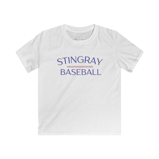 LPCA Kids Baseball Tee - Stingray Baseball Softstyle Shirt