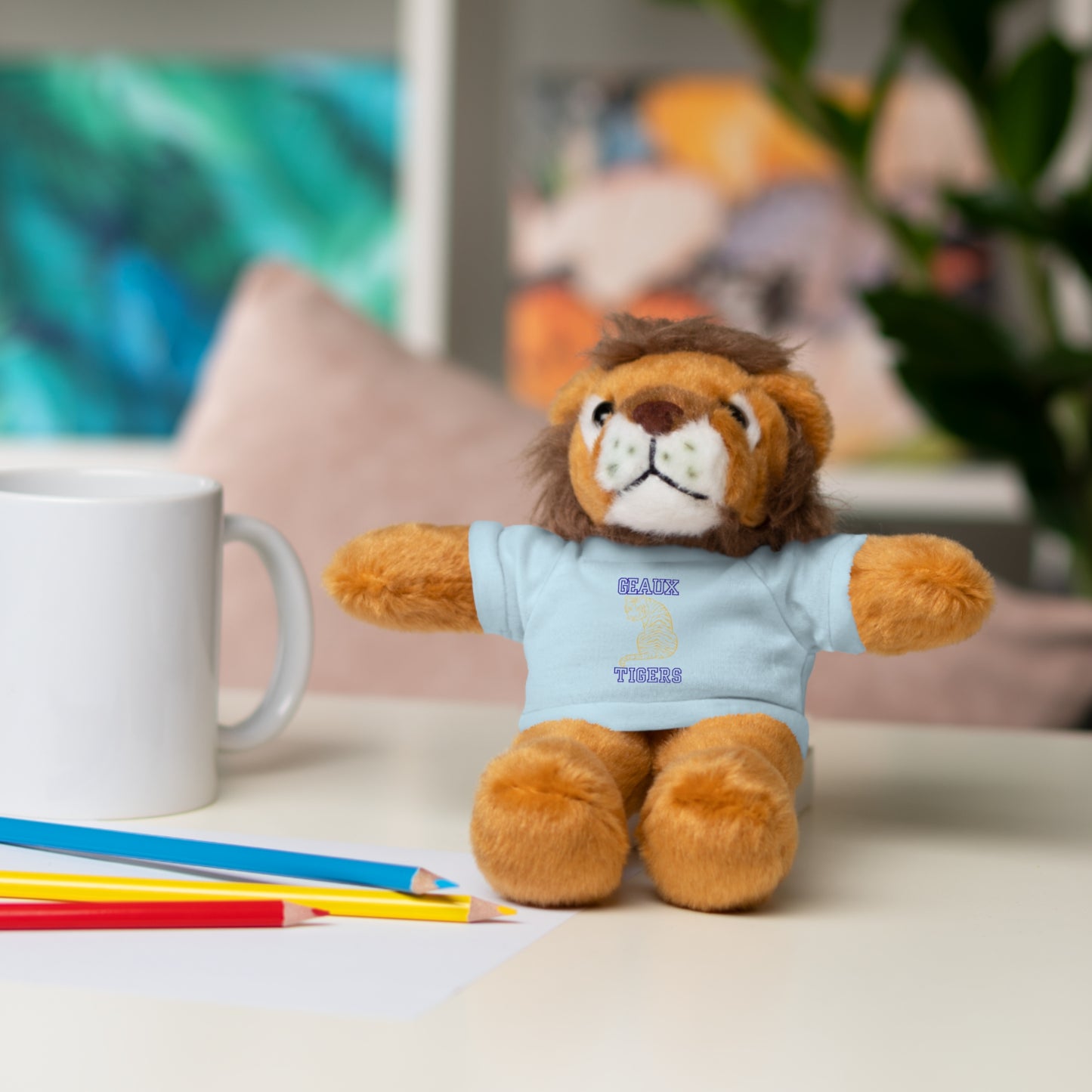 LSU Stuffed Toy — College Spirit Stuffed Animal