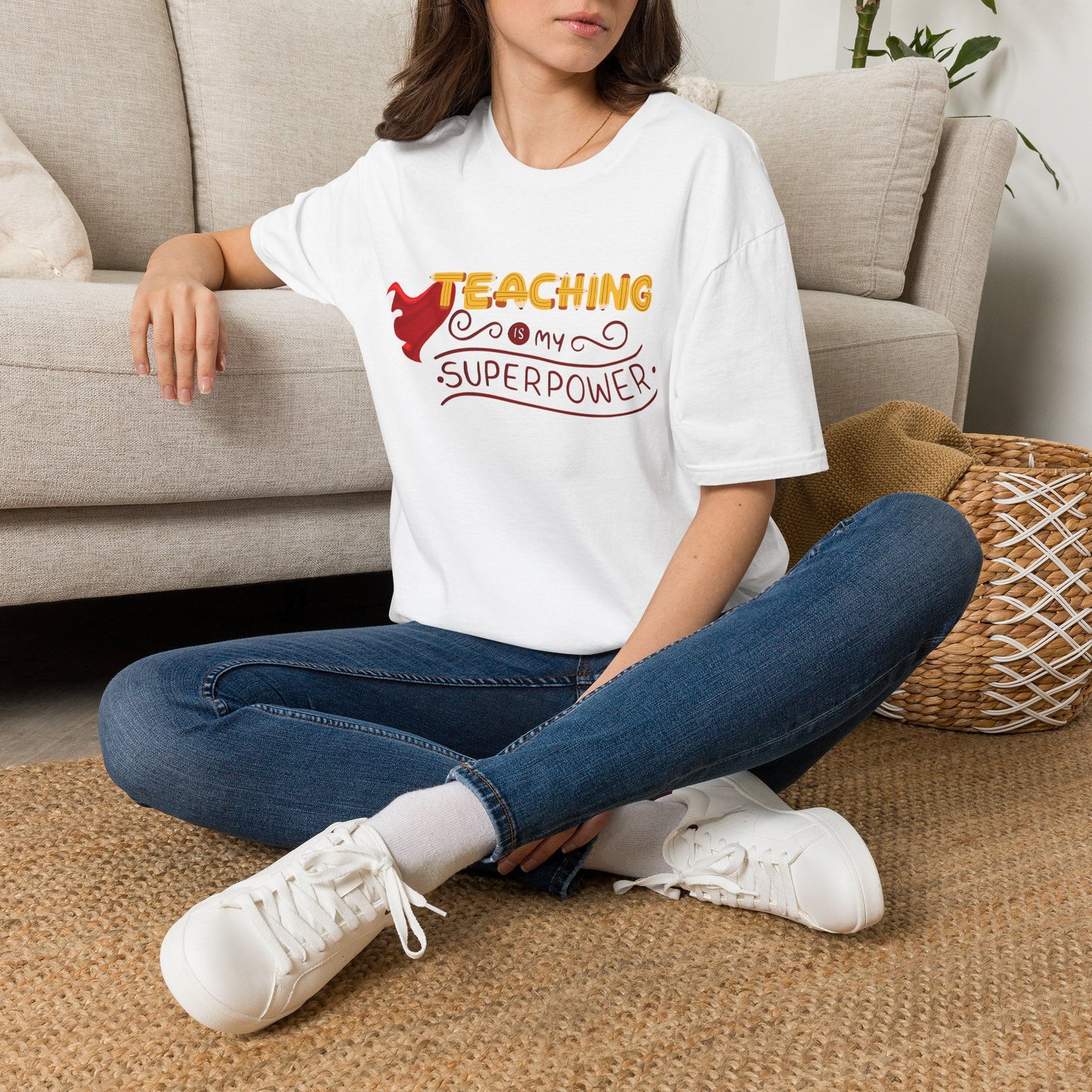 Teaching Is My Superpower T-Shirt — Teacher Appreciation Graphic Tee