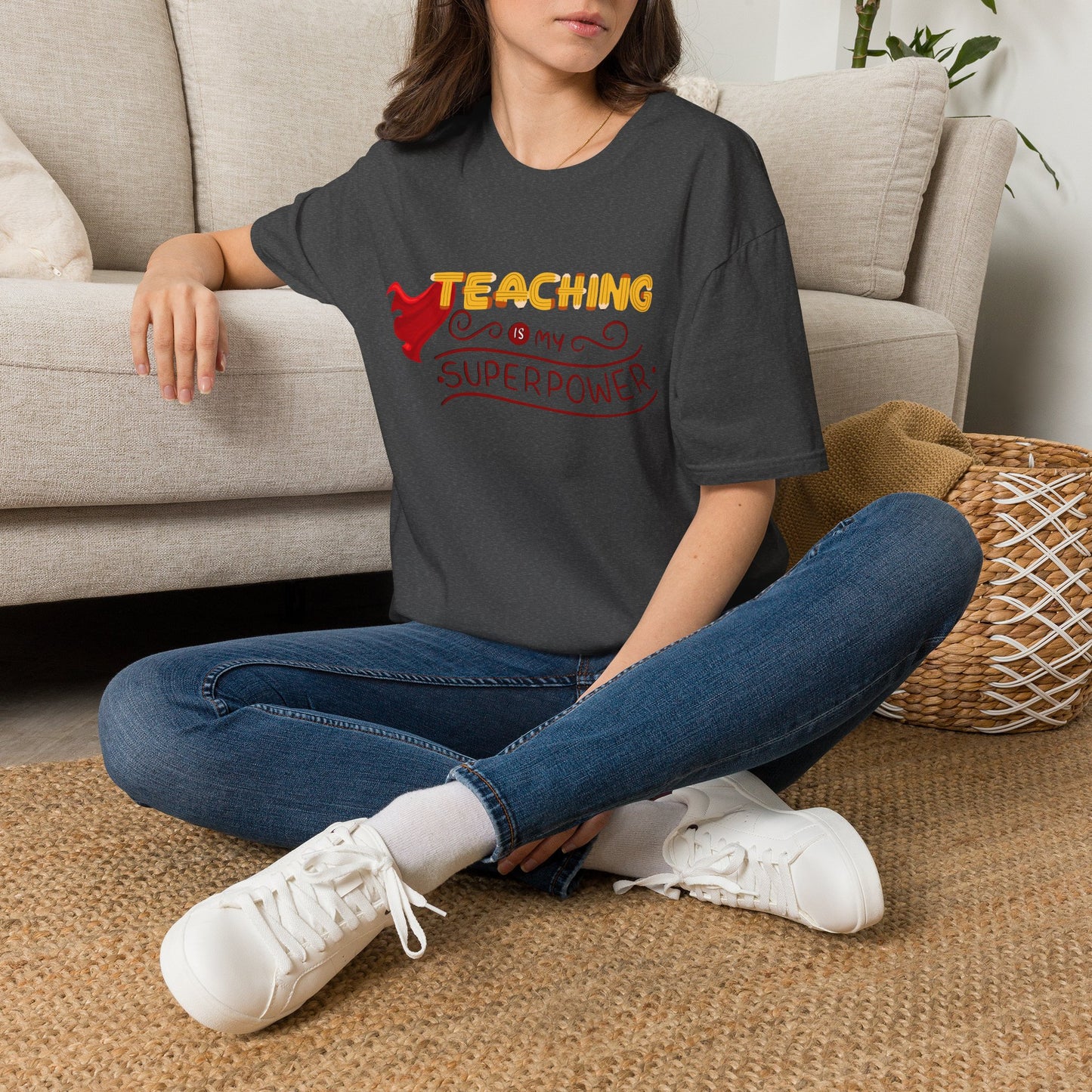 Teaching Is My Superpower T-Shirt — Teacher Appreciation Graphic Tee